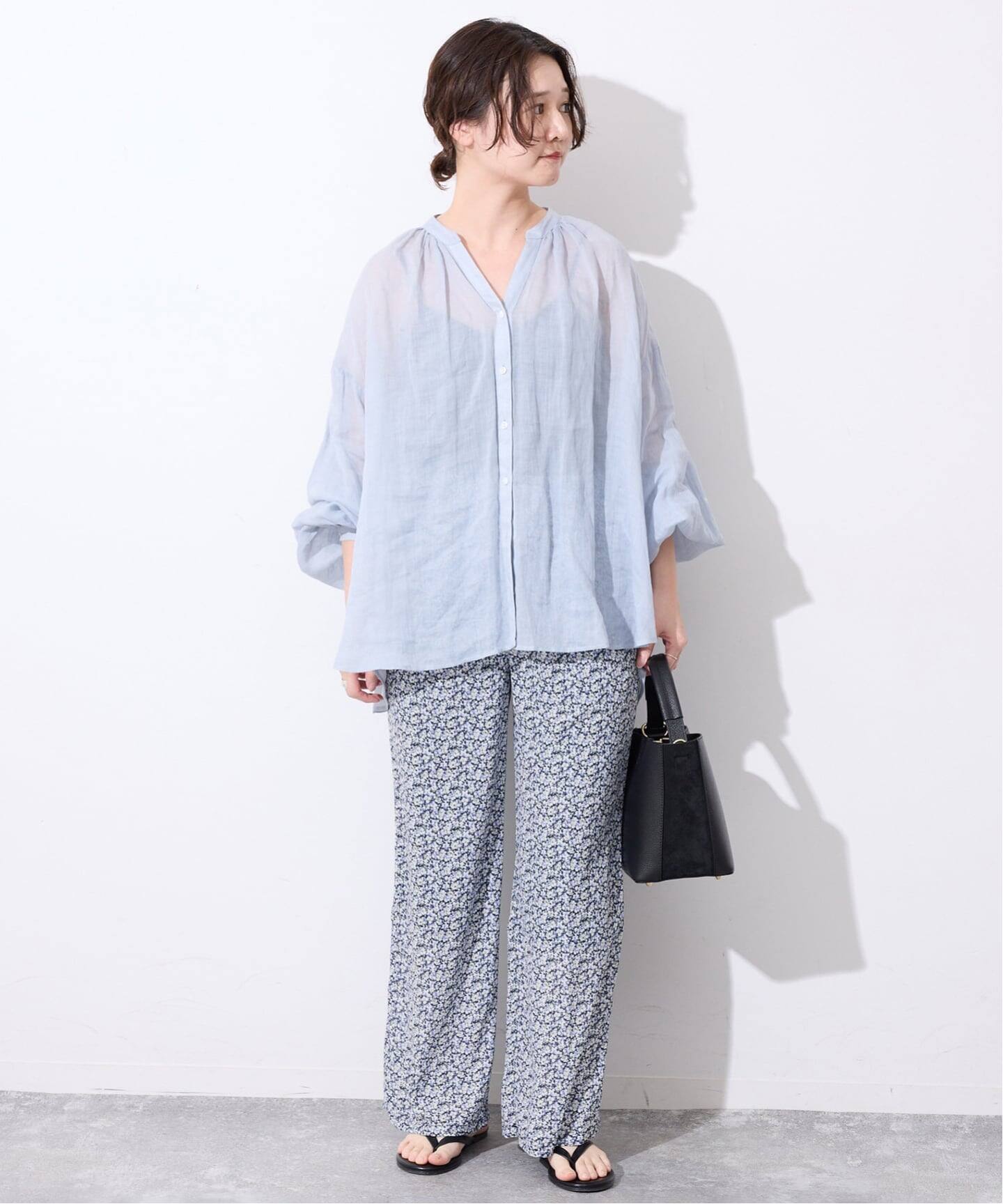 36サイズのみWEB限定》Blue Flowerパンツ（その他パンツ）｜SLOBE IENA