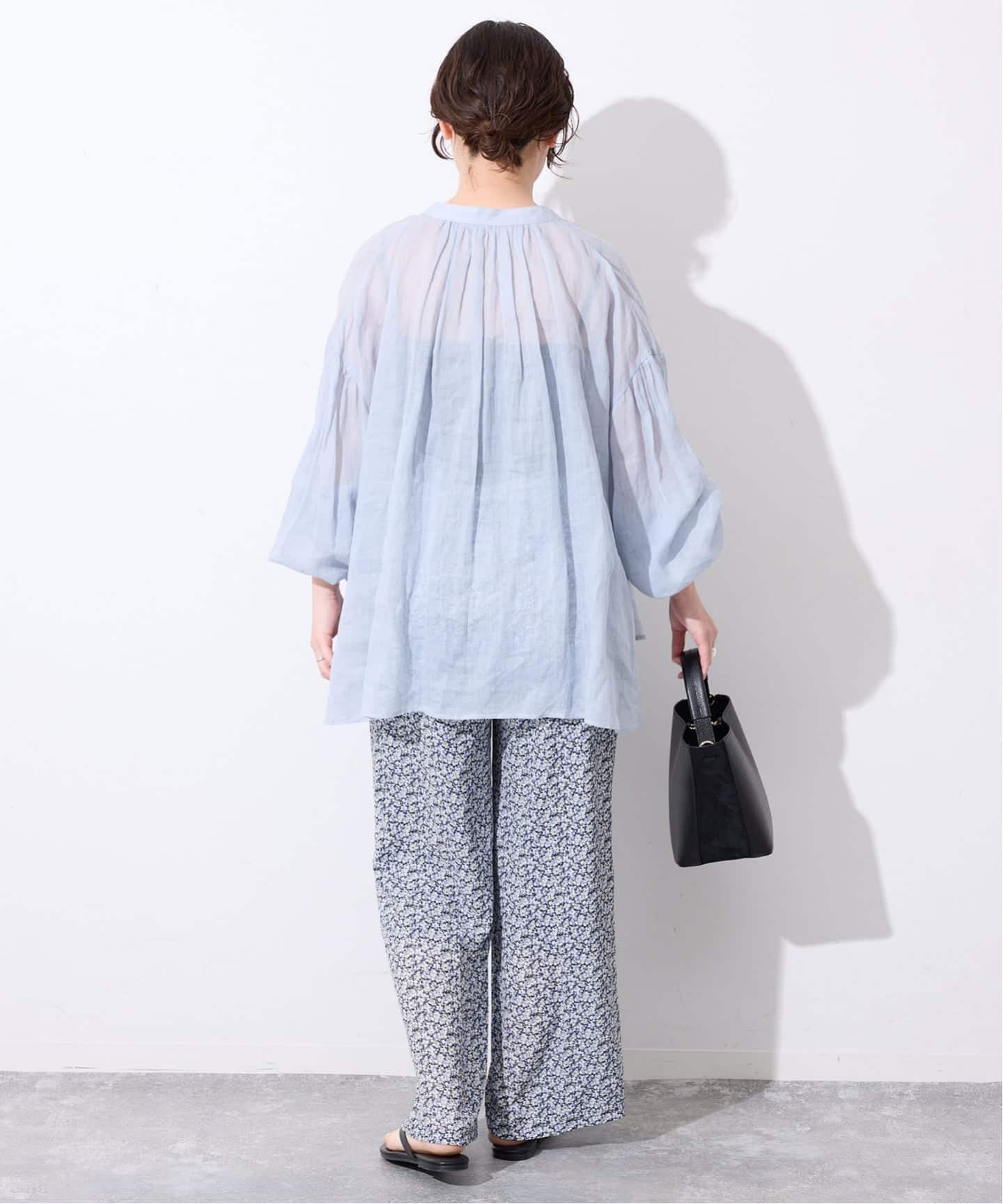 36サイズのみWEB限定》Blue Flowerパンツ（その他パンツ）｜SLOBE IENA