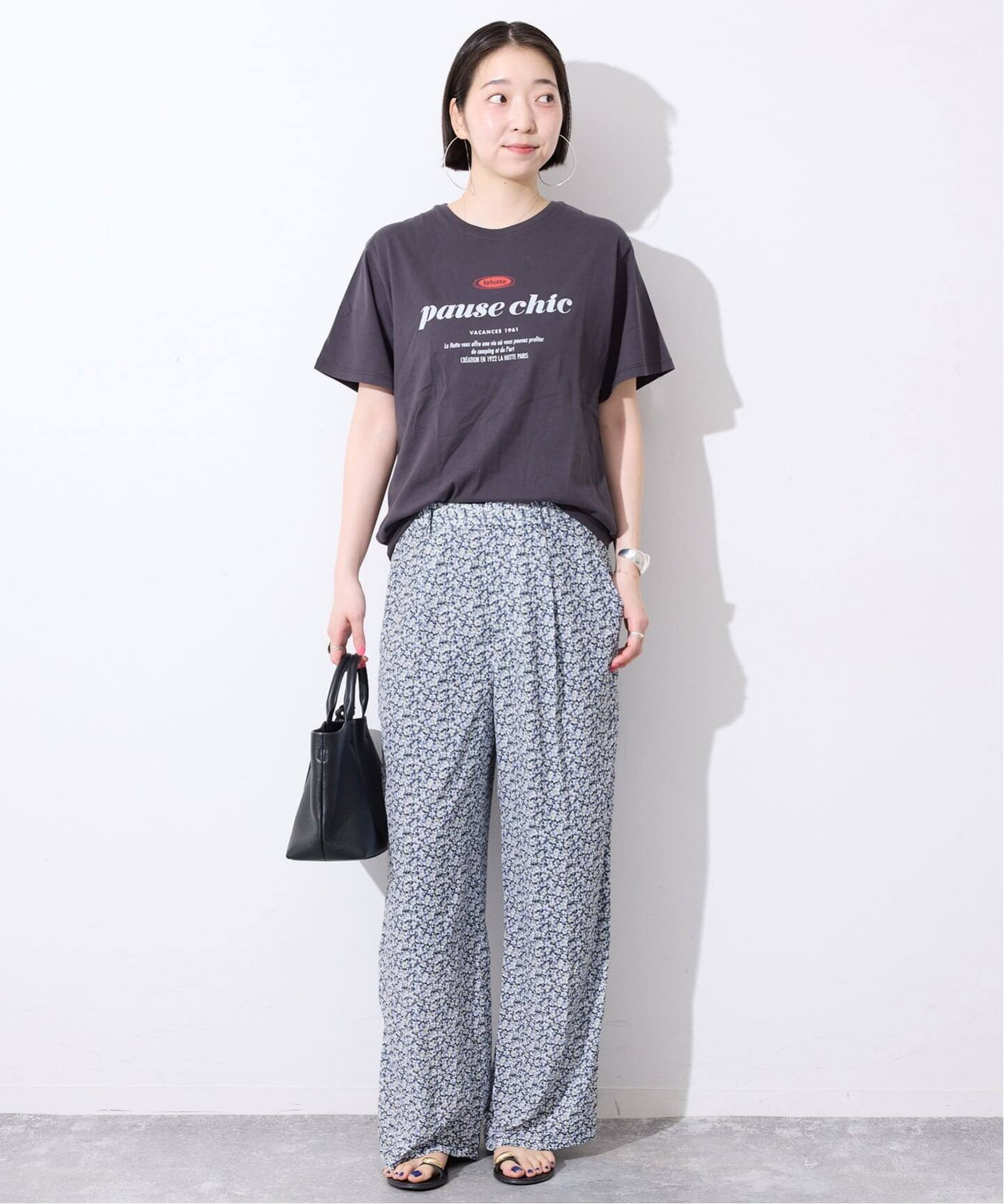 36サイズのみWEB限定》Blue Flowerパンツ（その他パンツ）｜SLOBE IENA