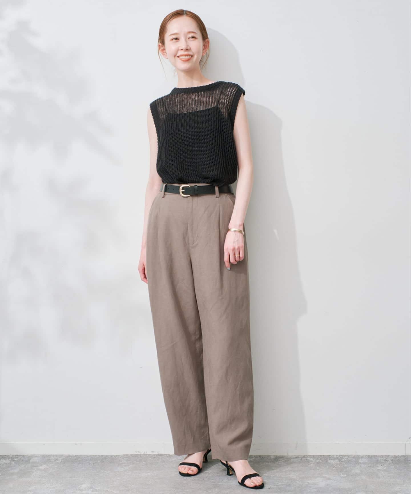 セットアップ対応可》リネン混パンツ（その他パンツ）｜SLOBE IENA