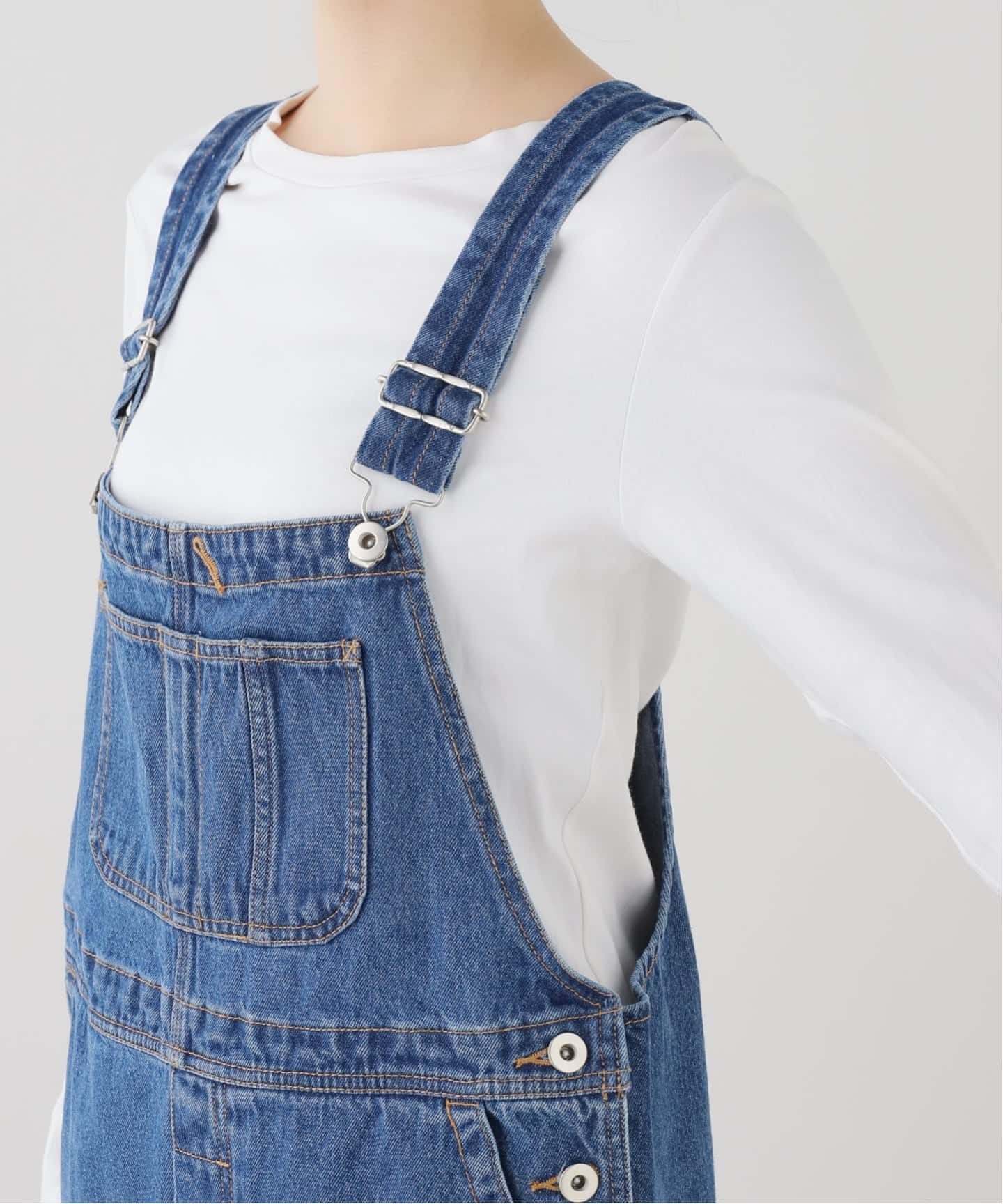 DENIMサロペット（サロペット／オーバーオール）｜SLOBE IENA