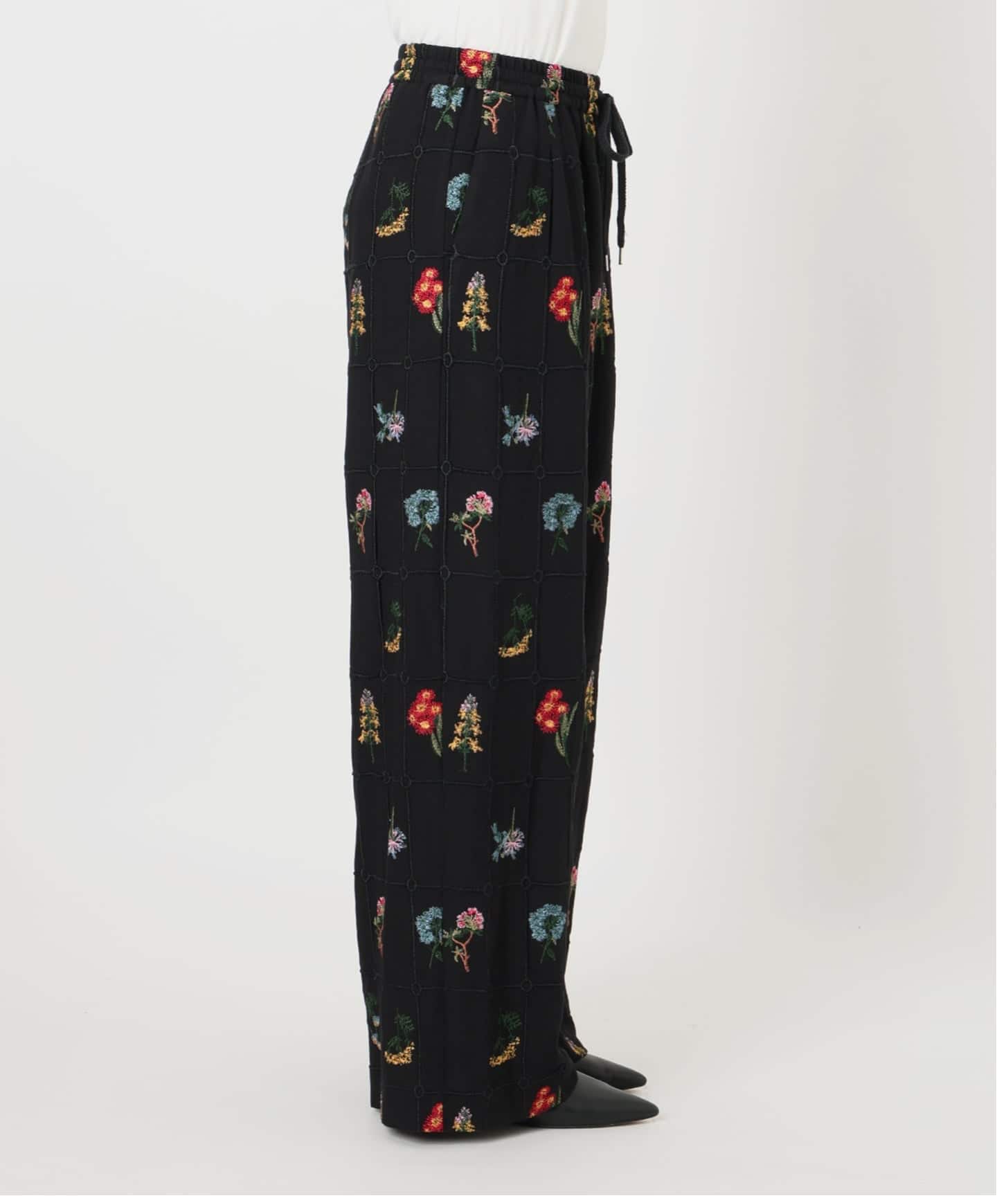 embroideryメッシュパンツ（その他パンツ）｜SLOBE IENA（スローブ