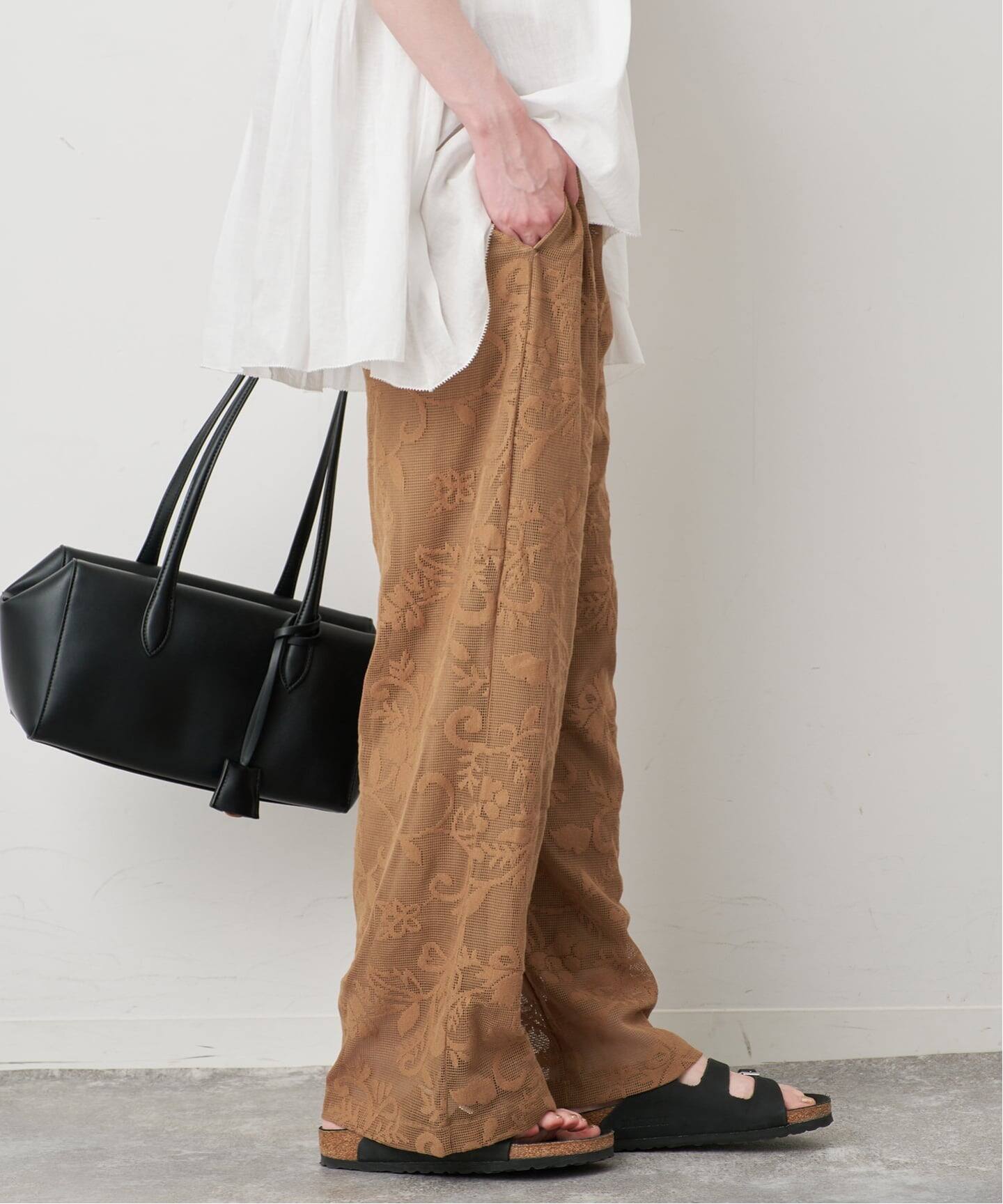 シリーズあり》レースカットパンツ（その他パンツ）｜SLOBE IENA
