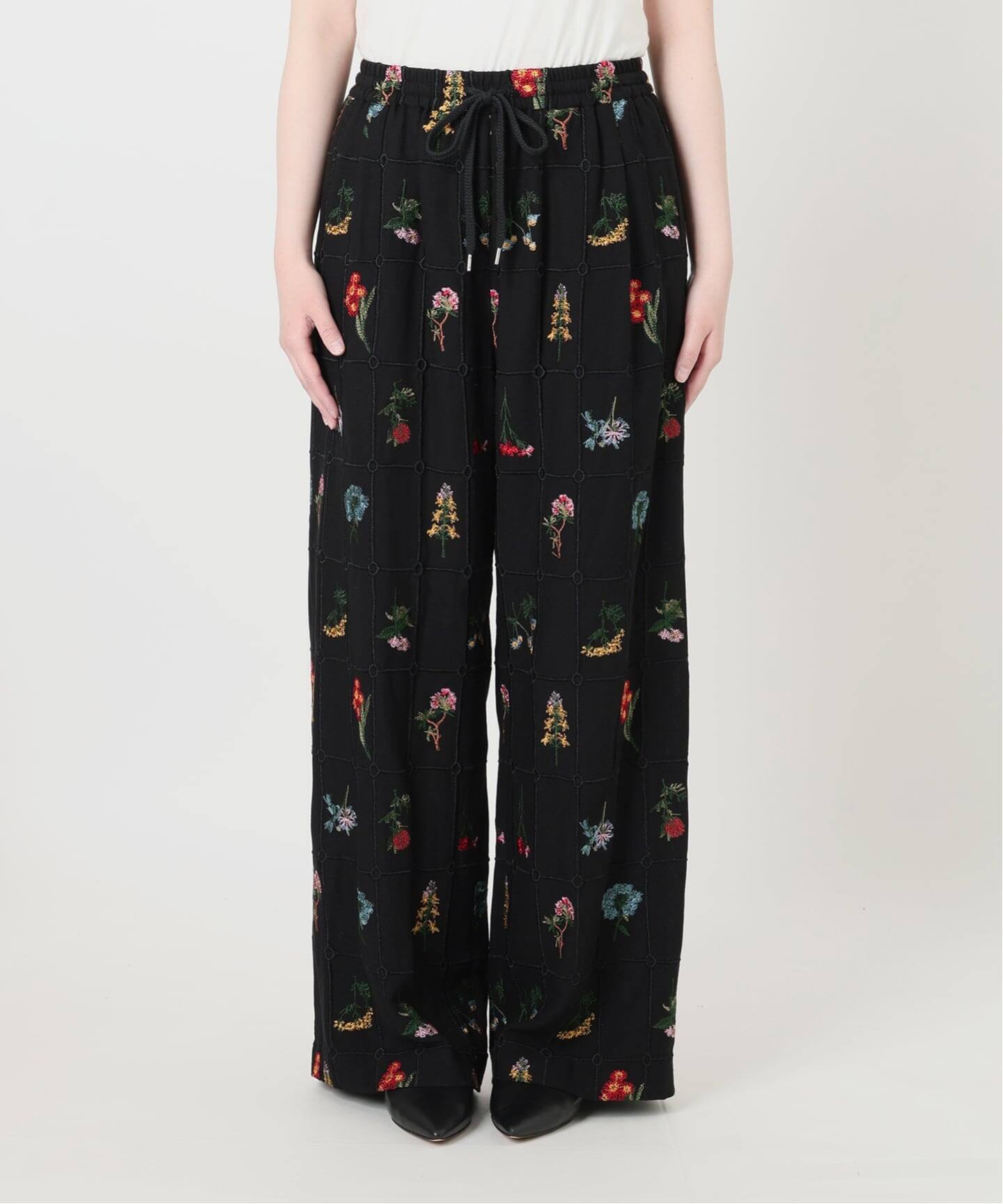 WEB限定/追加予約》embroideryメッシュパンツ（その他パンツ）｜SLOBE