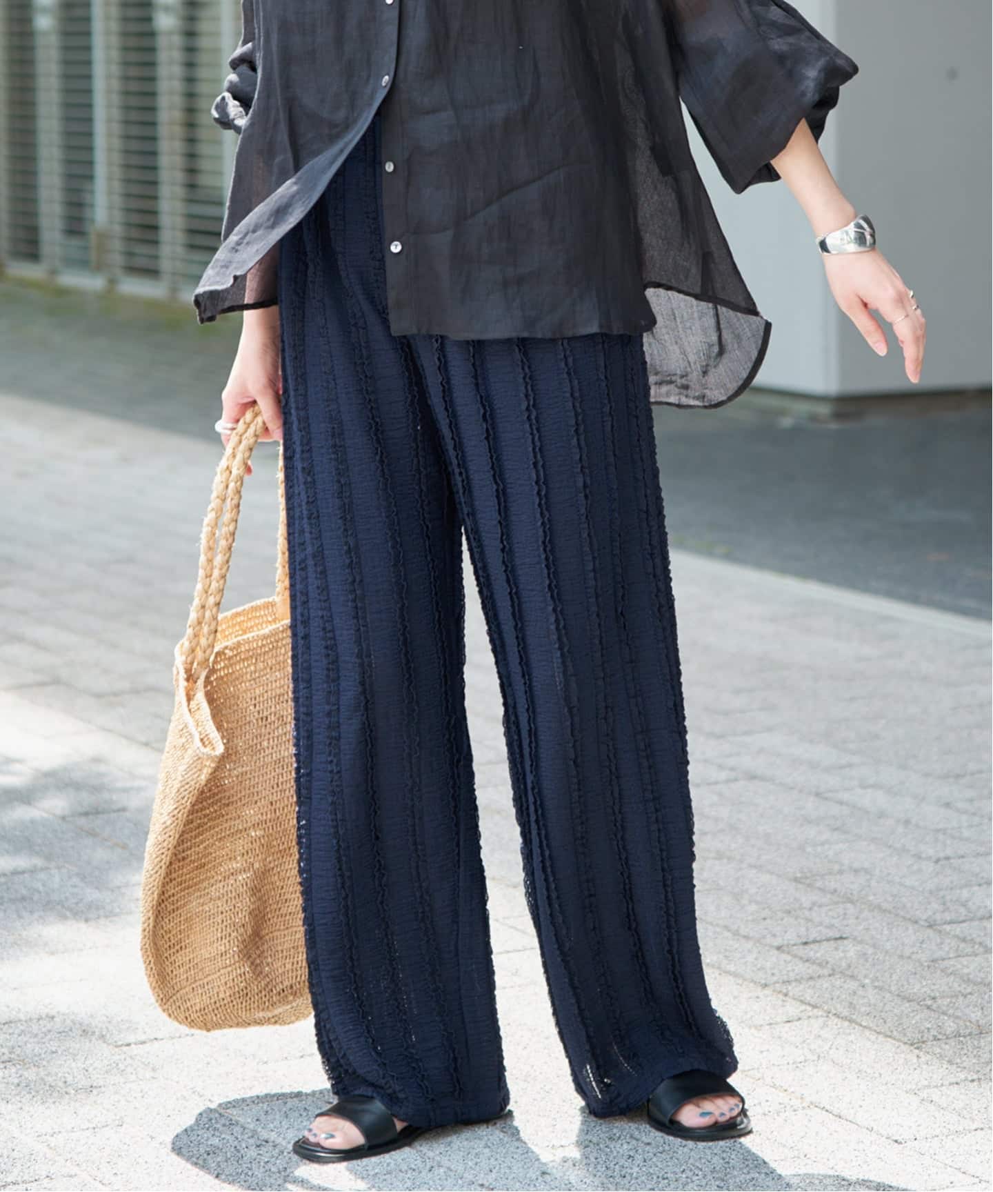 ★新品未使用、タグ付き★SLOBE IENA フリルカットパンツ シリーズあり/予約》カットフリルパンツ（その他パンツ）｜SLOBE IENA