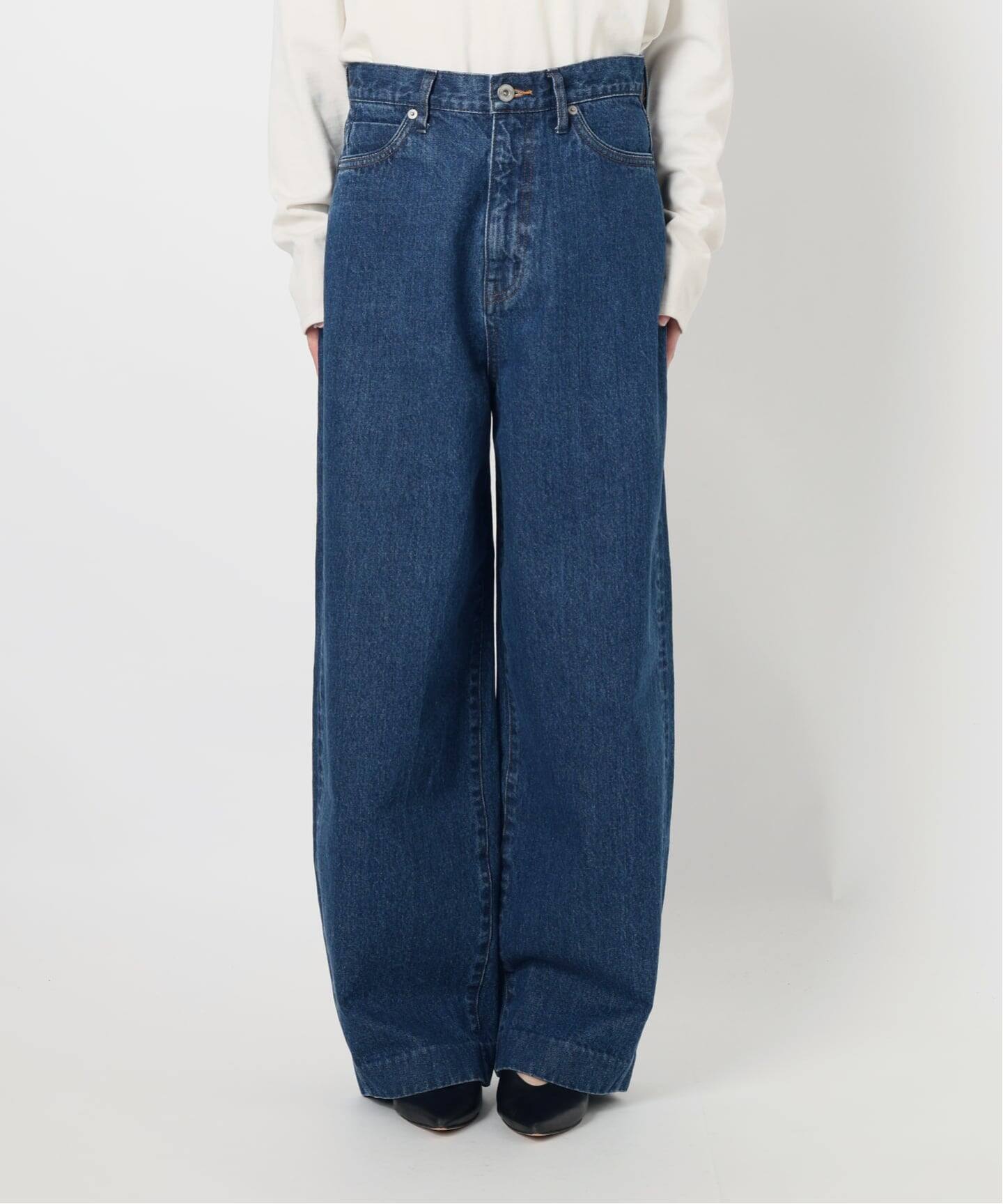 LE DENIM カーブバギーデニムパンツ（デニムパンツ・ジーンズ）｜SLOBE