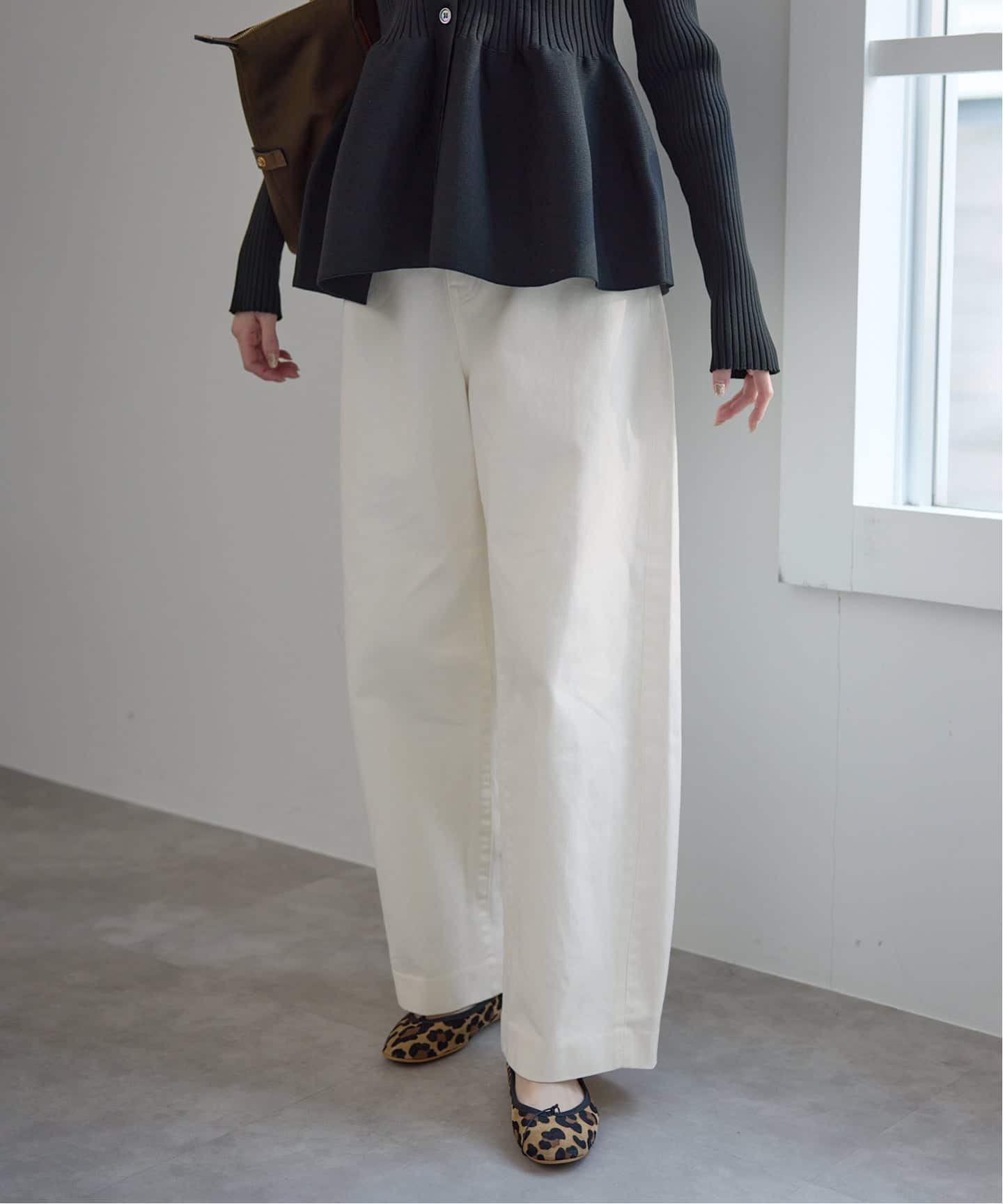 SLOBE IENA｜スローブ イエナのパンツ（レディース／カラーがホワイト