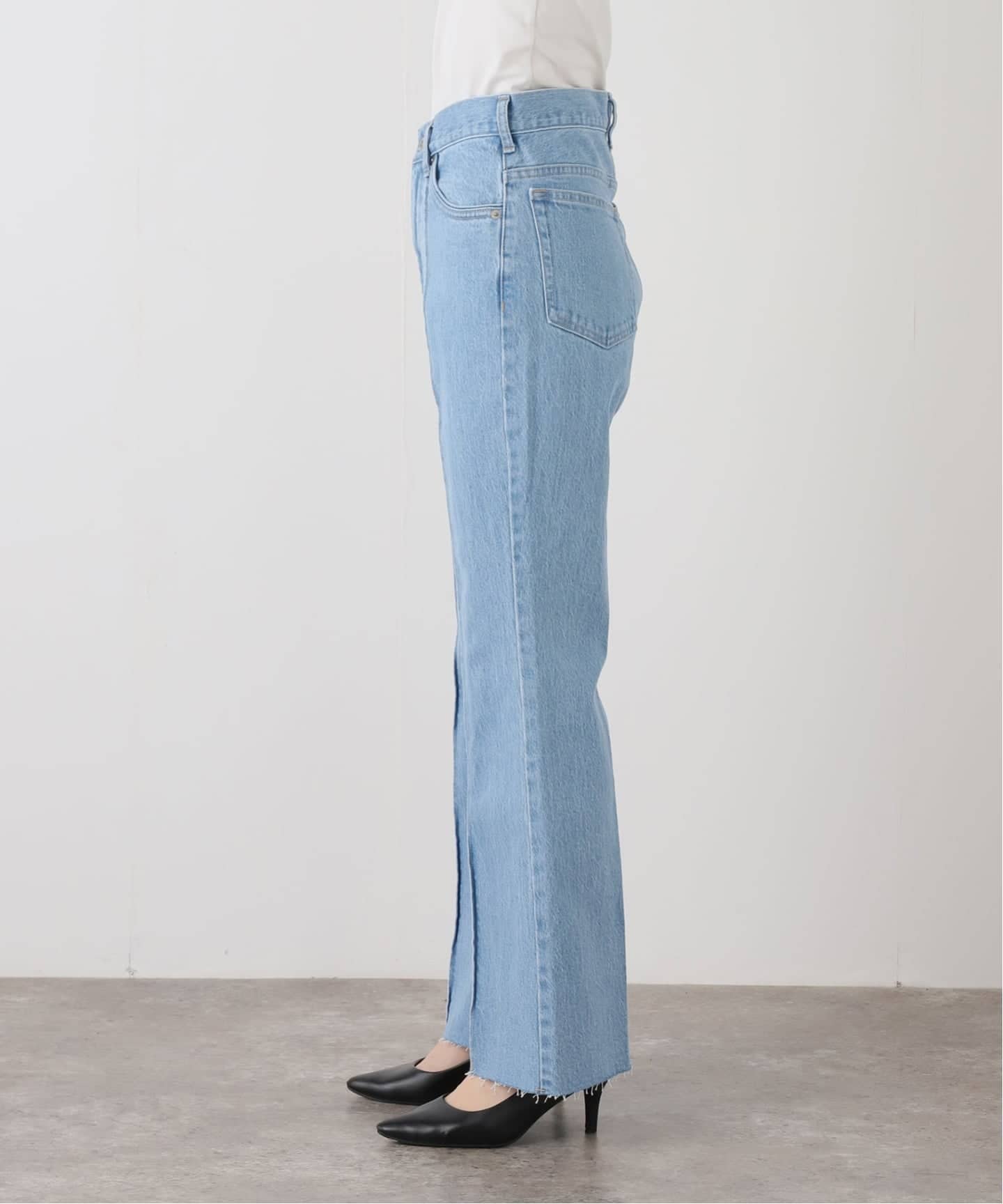 LE DENIM PINNED FLARE LEG（デニムパンツ・ジーンズ）｜SLOBE IENA