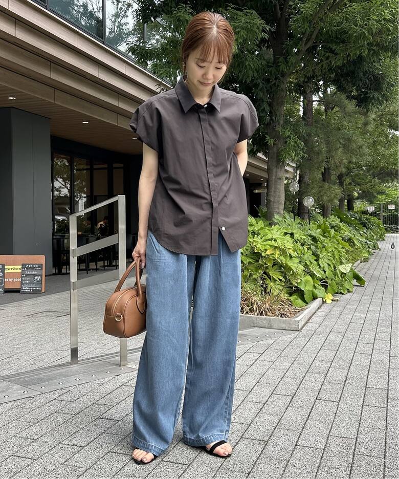 WEB限定/3サイズ展開/追加5予約》LEDENIM TUCK TROUSERデニム（デニム 