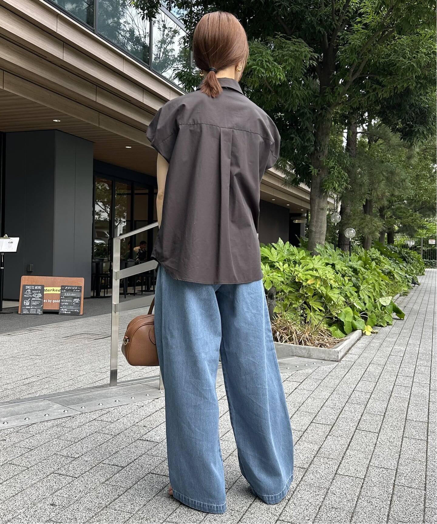 WEB限定/3サイズ展開/追加5予約》LEDENIM TUCK TROUSERデニム（デニム