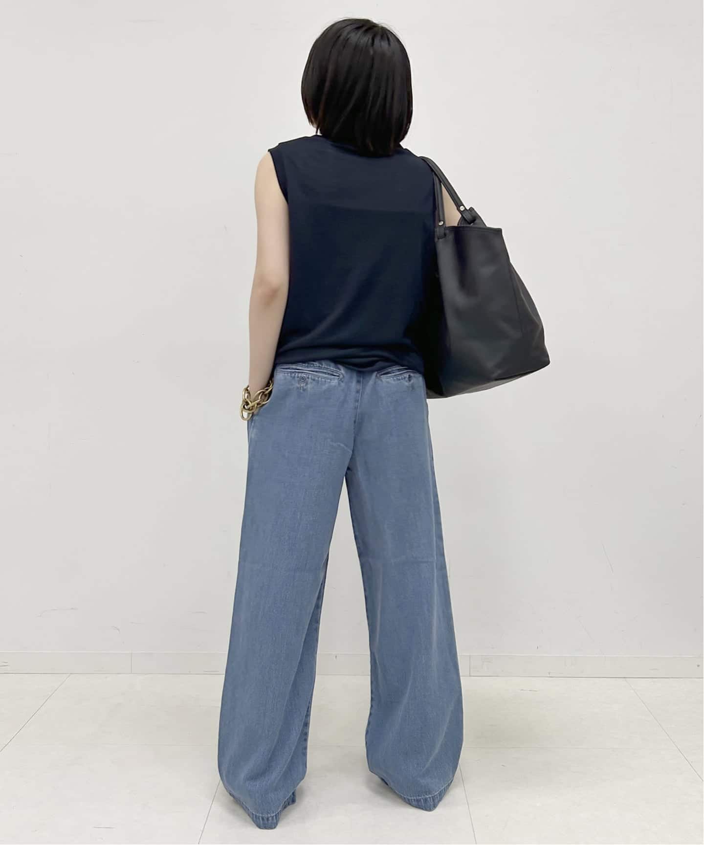 WEB限定/3サイズ展開/追加6予約》LEDENIM TUCK TROUSERデニム（デニム