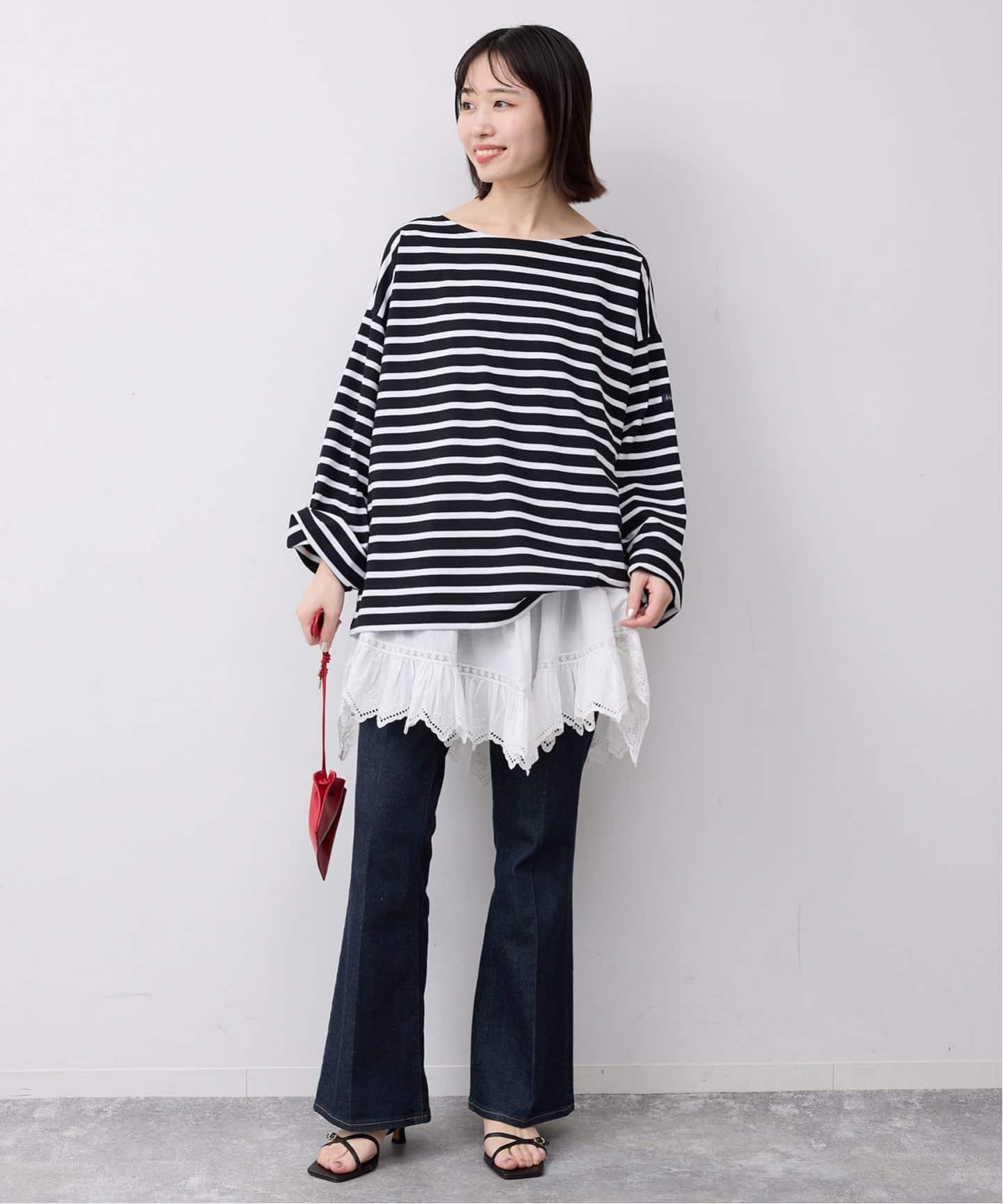 値下げ‼️SLOBE IENA ヘルシーデニムMACARONI 25 追加予約》Healthy DENIM/ヘルシーデニム MACARONI（デニムパンツ
