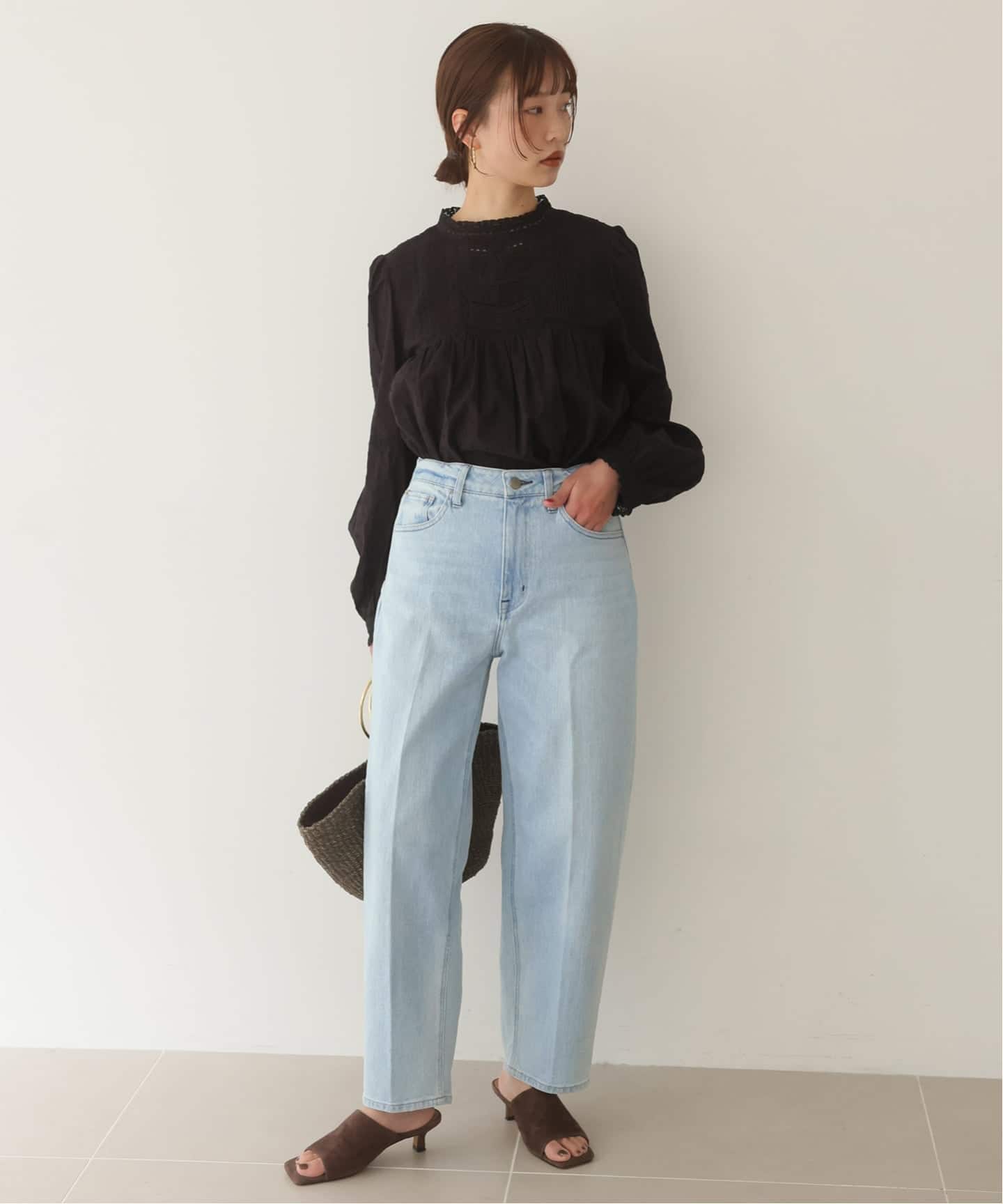 追加》HEALTHY DENIM Carrot Ankle Tapered デニム H87231803MDU