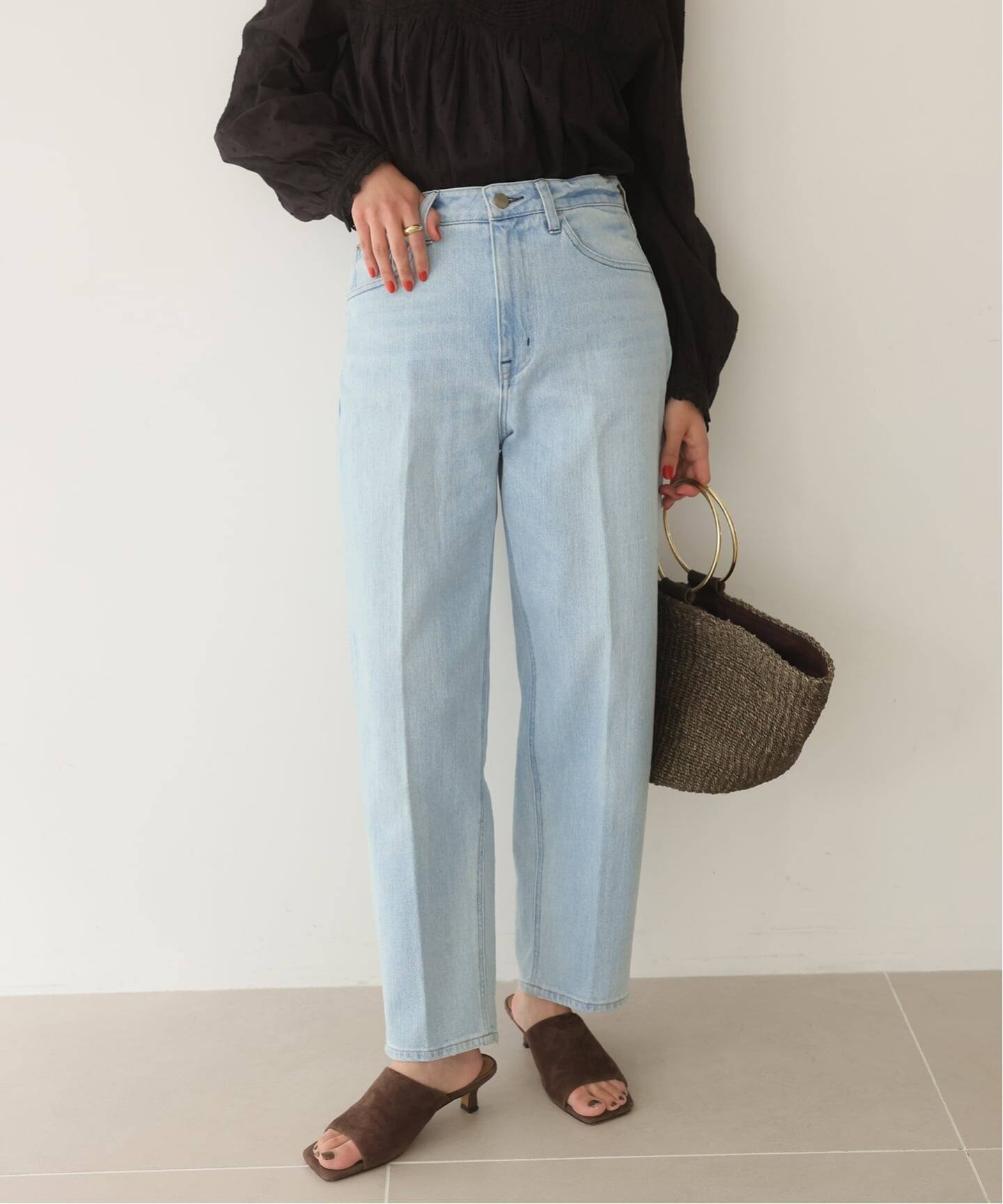 追加》HEALTHY DENIM Carrot Ankle Tapered デニム H87231803MDU 