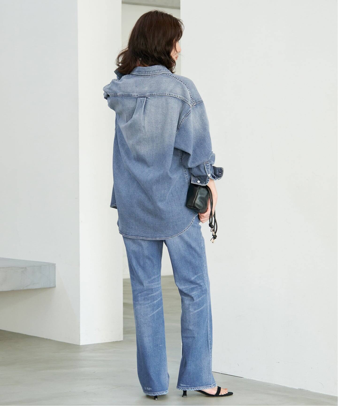 予約》HEALTHY DENIM/ヘルシーデニム SLOBE別注 フレアデニム Salsa