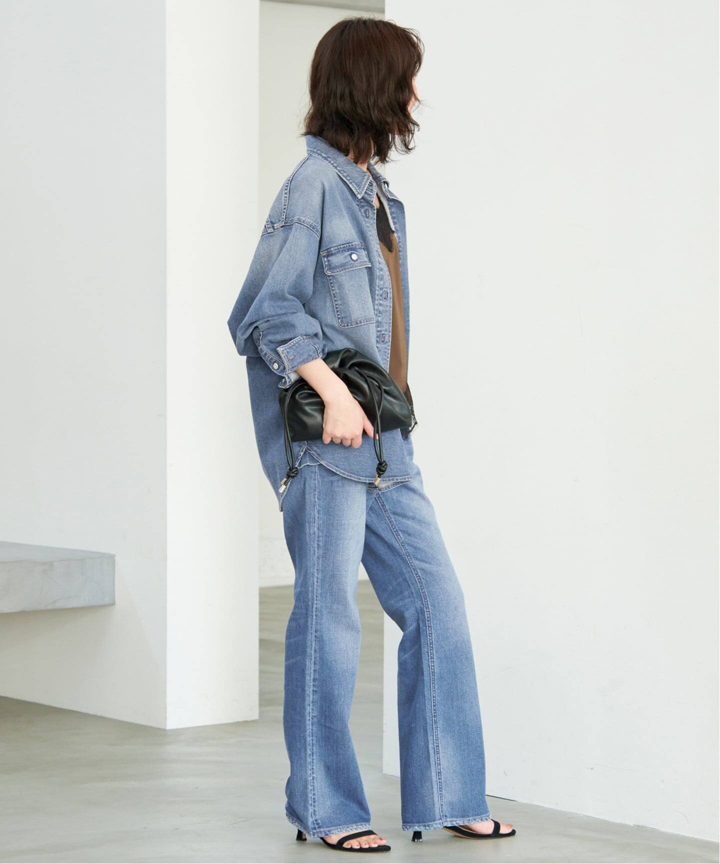 予約》HEALTHY DENIM/ヘルシーデニム SLOBE別注 フレアデニム Salsa