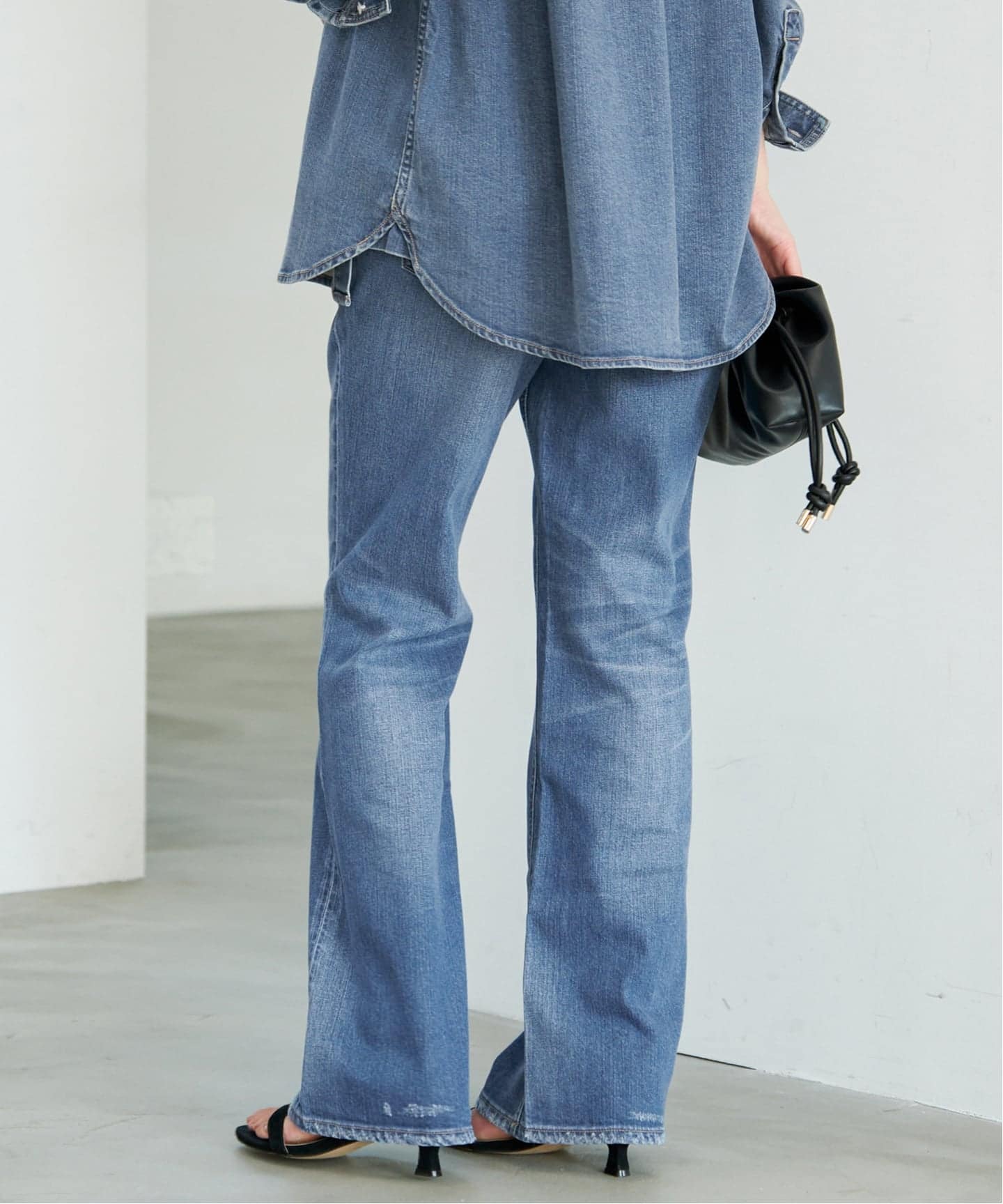 予約》HEALTHY DENIM/ヘルシーデニム SLOBE別注 フレアデニム Salsa