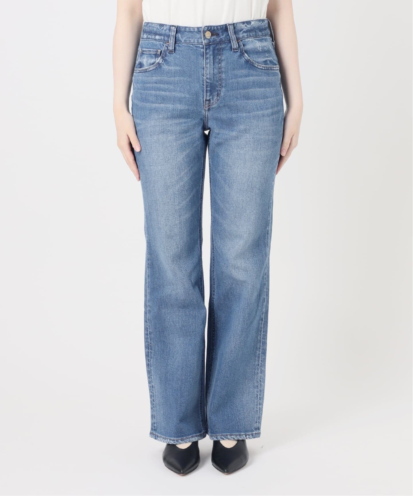 予約》HEALTHY DENIM/ヘルシーデニム SLOBE別注 フレアデニム Salsa