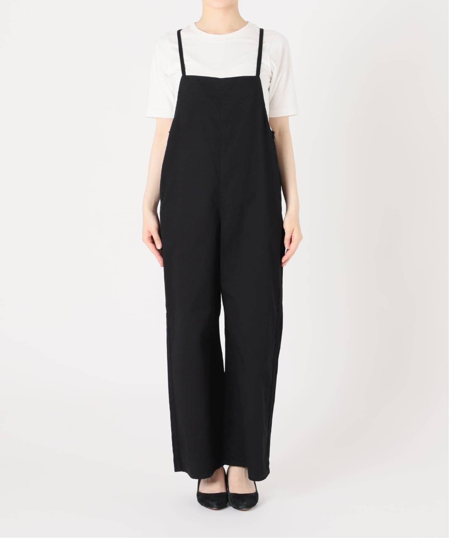 【新品】SLOBE IENA/Lee別注 キャミソールサロペット BLACK WEB限定/追加2》LEE /リー SLOBE別注 キャミソールサロペット
