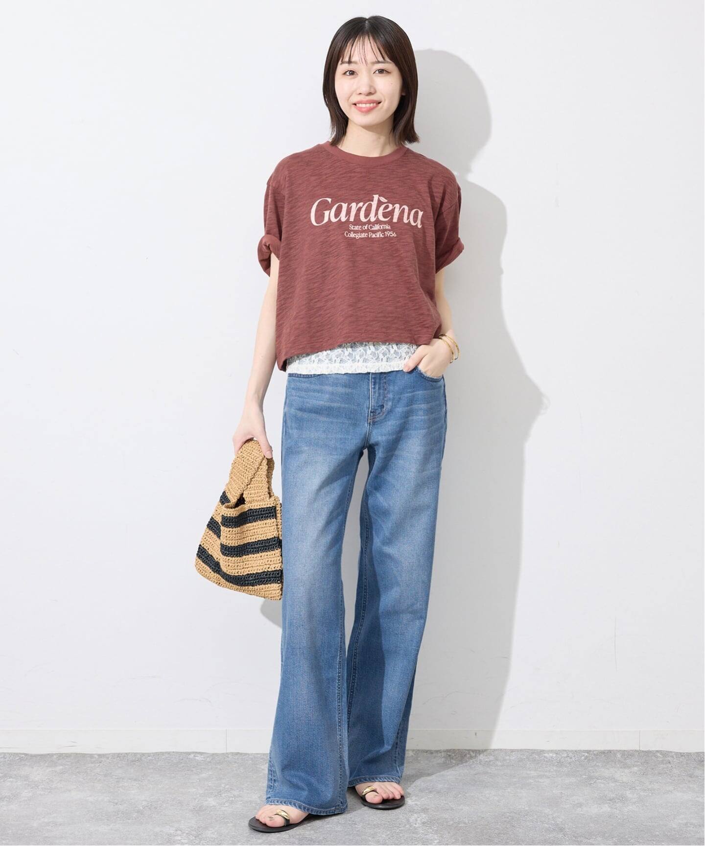 Healthy Denim/ヘルシーデニム SLOBE別注 ストレートデニム donuts
