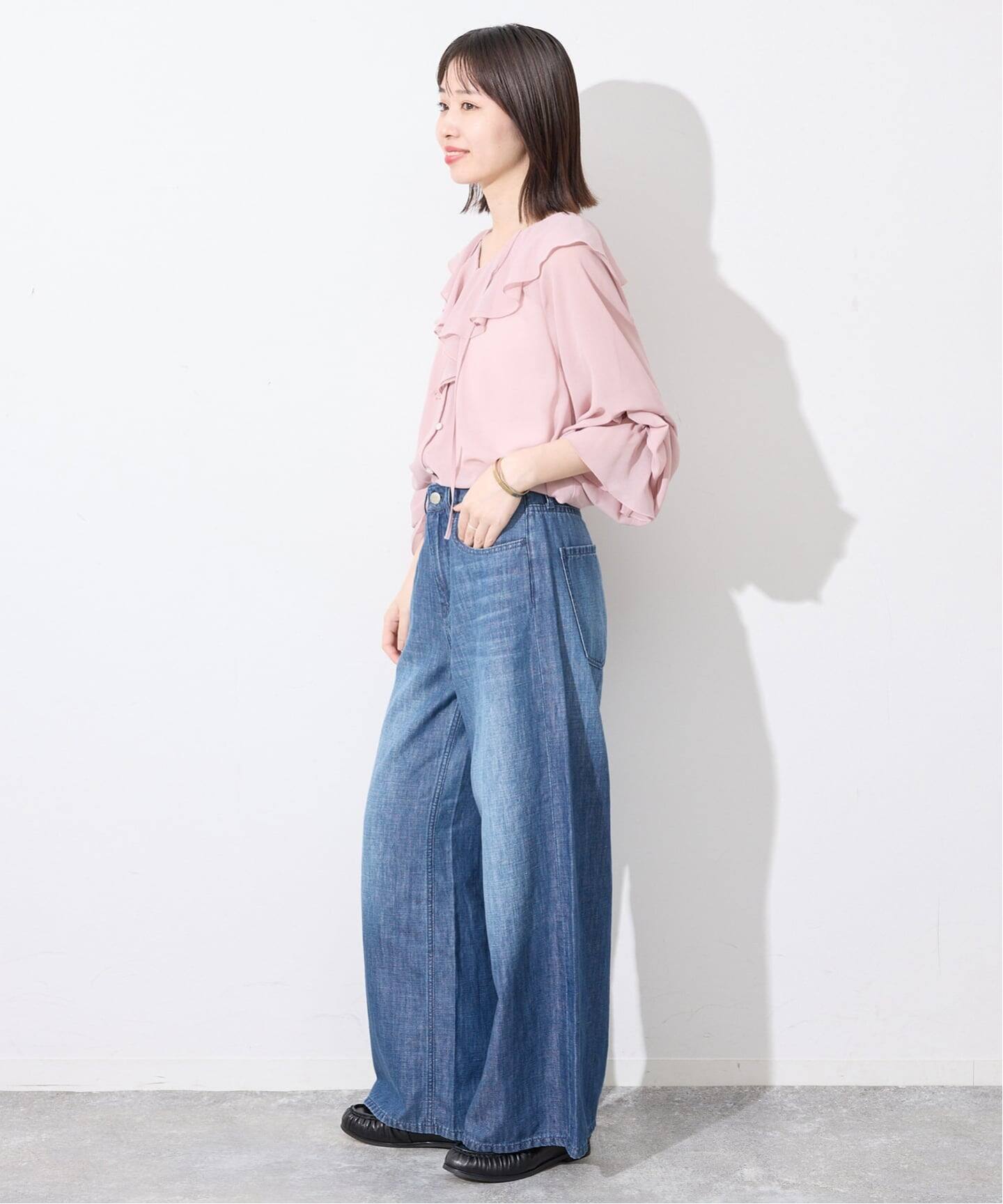 値下げ‼️SLOBE IENA ヘルシーデニム25 Healthy Denim/ヘルシーデニム SLOBE別注 Wild Ginger H11235003