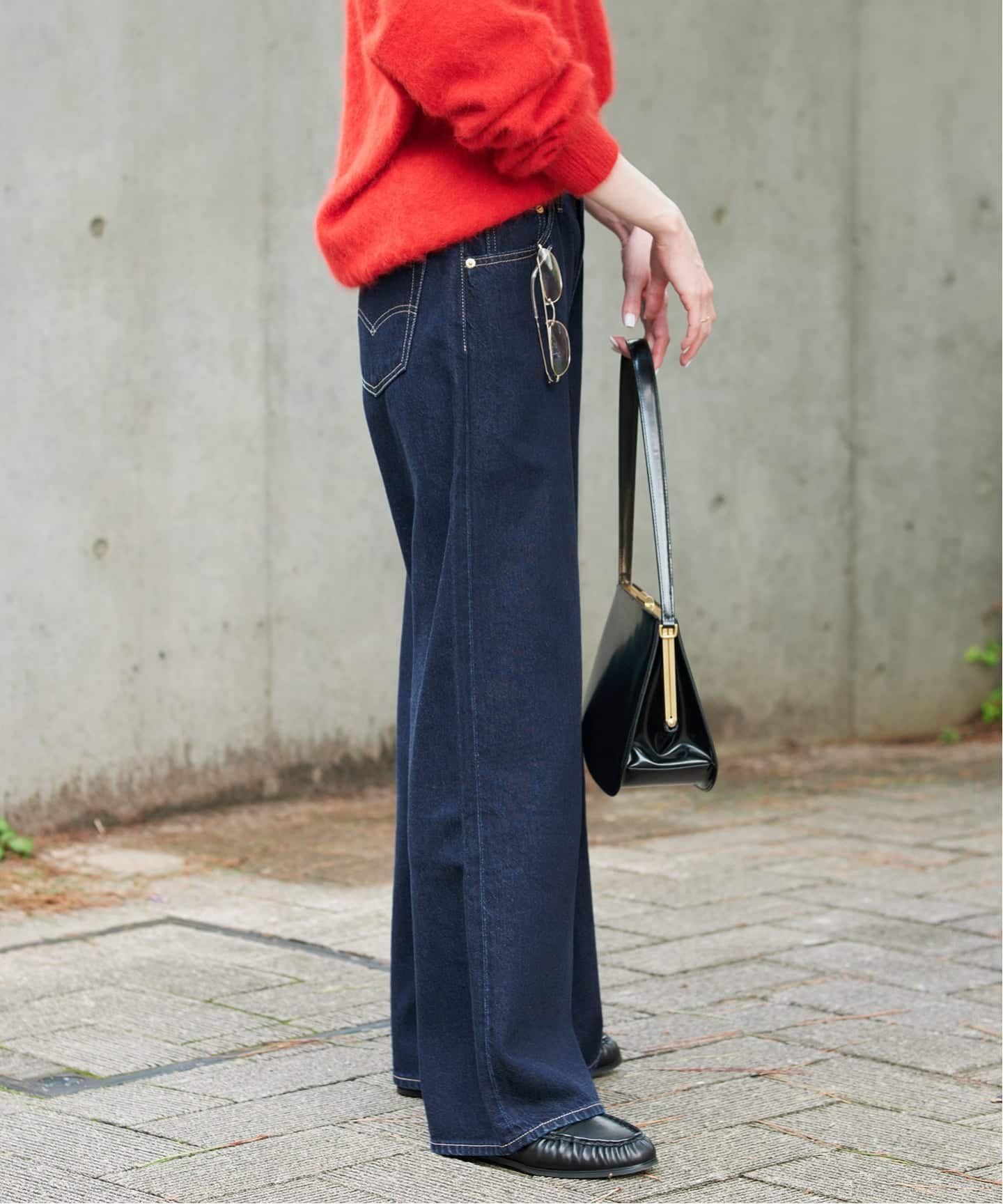 予約》Levi's/リーバイス SLOBE別注 CINCH WIDE LEG デニムパンツ