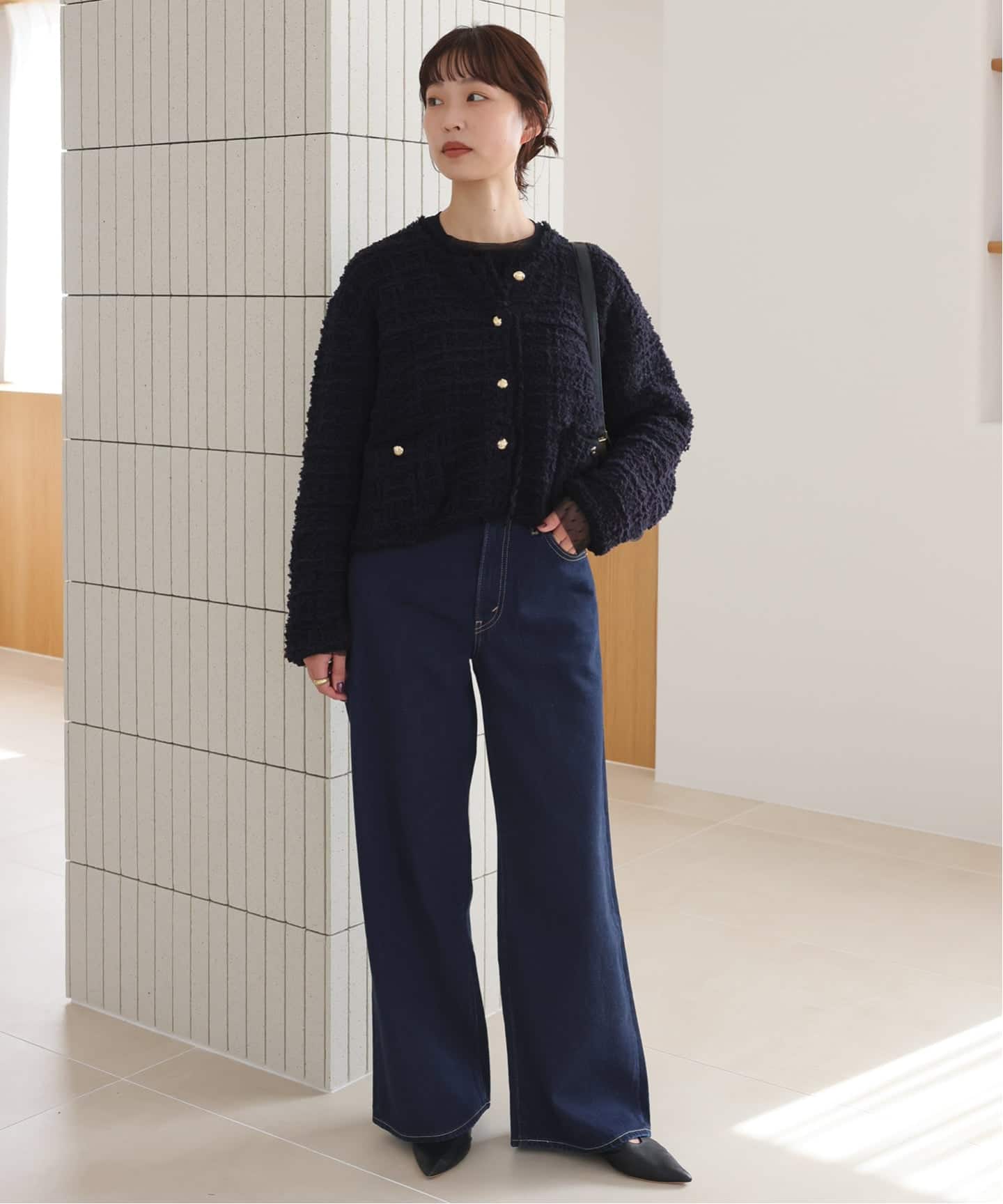 予約》Levi's/リーバイス SLOBE別注 CINCH WIDE LEG デニムパンツ