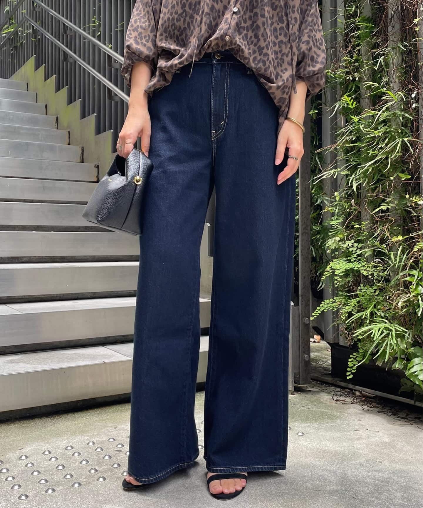 Levi's/リーバイス SLOBE別注 CINCH WIDE LEG デニムパンツ（デニム
