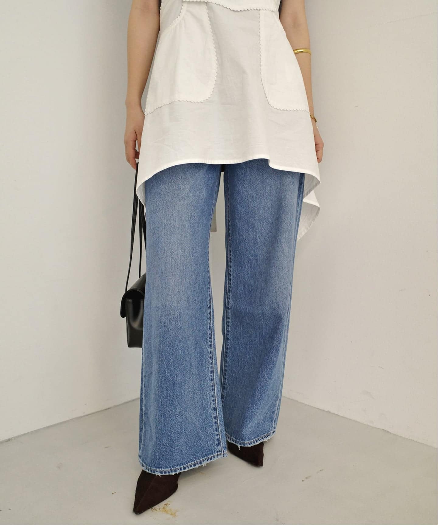 Levi's/リーバイス SLOBE別注 CINCH WIDE LEG デニムパンツ（デニム