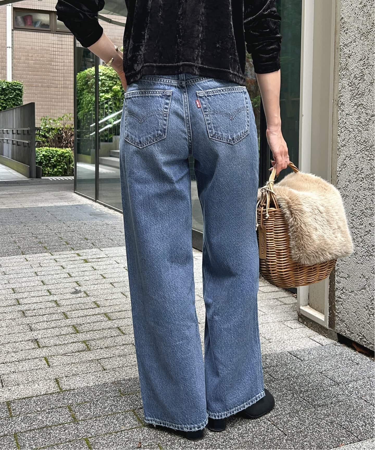 Levi's/リーバイス SLOBE別注 CINCH WIDE LEG デニムパンツ（デニム