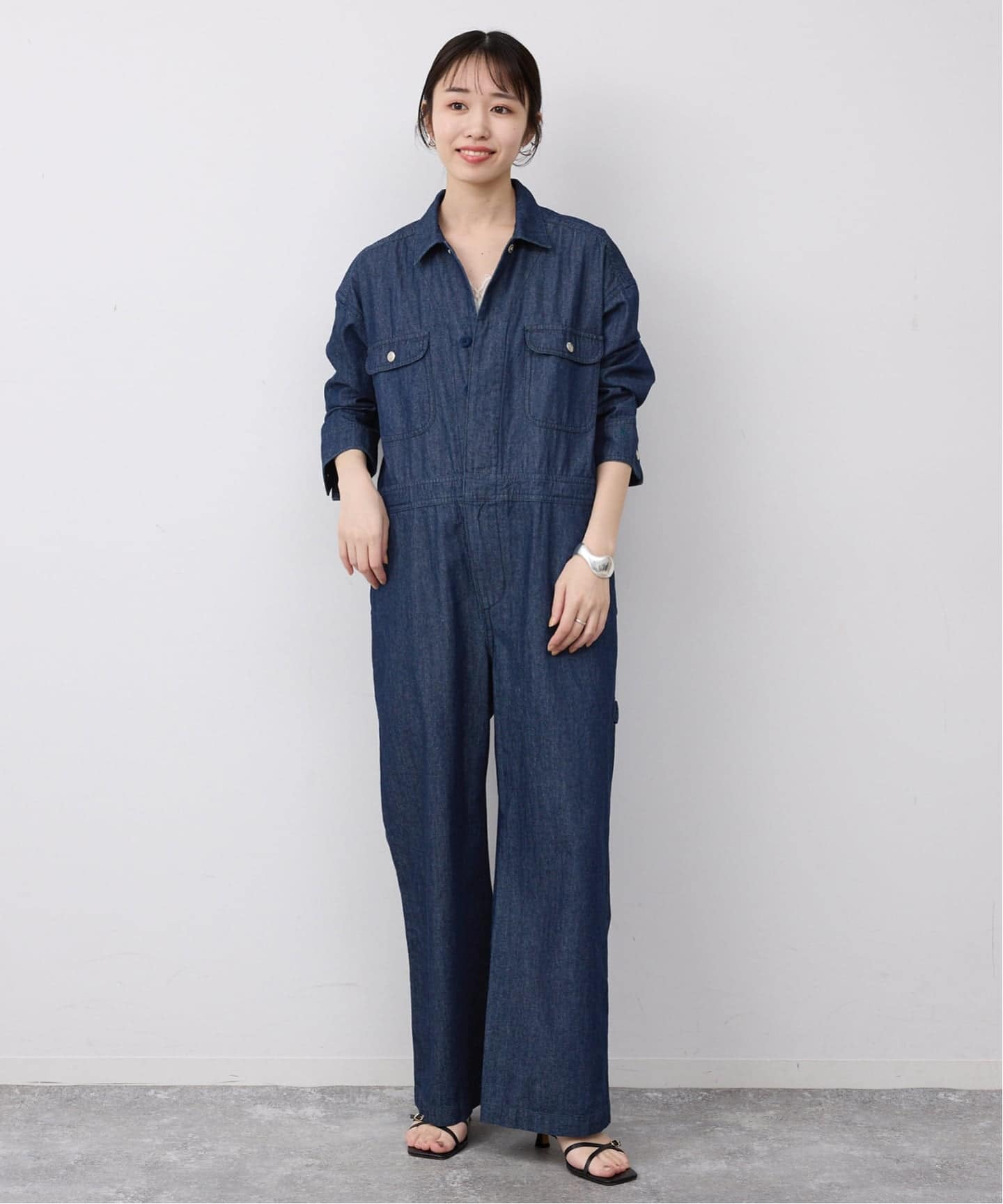 UNIVERSAL OVERALL SLOBE別注 デニムオールインワン UNIVERSAL OVERALL SLOBE別注 デニムオールインワン（つなぎ