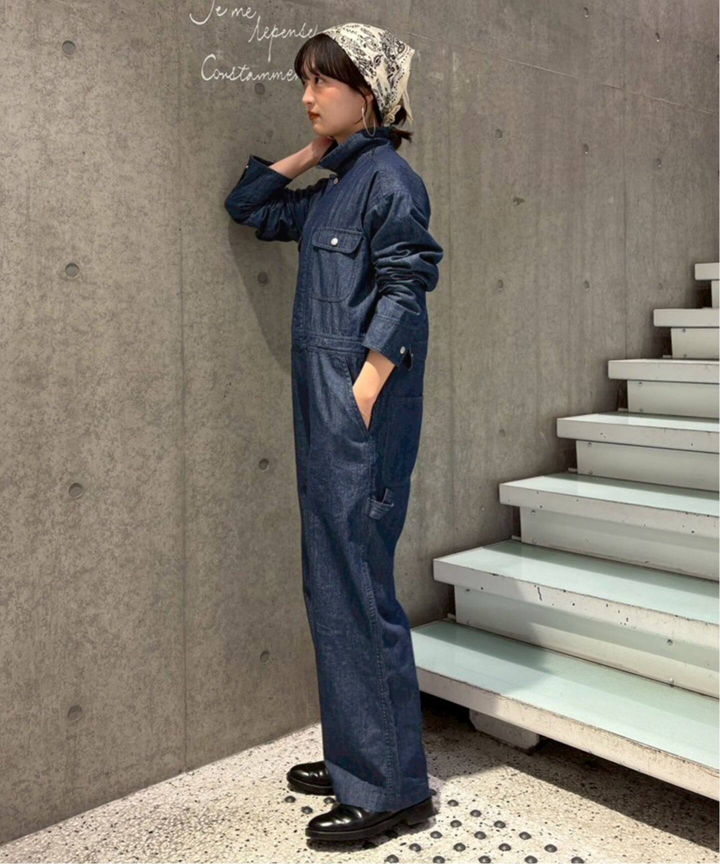 UNIVERSAL OVERALL SLOBE別注 デニムオールインワン（つなぎ