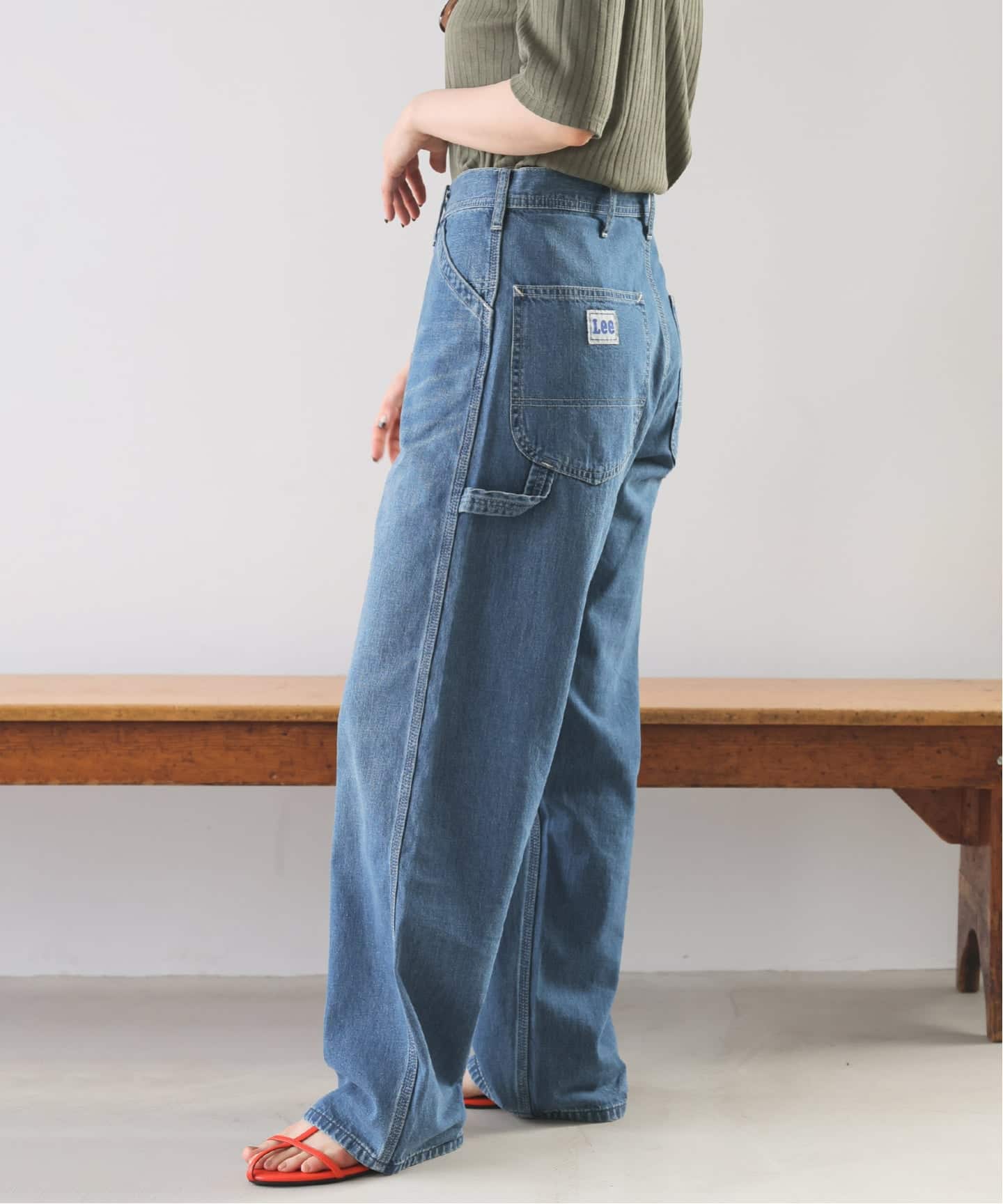 LEE/リー SLOBE別注 25SS 未使用 ペインターパンツ サイズ40 追加予約》LEE/リー SLOBE別注 ペインターパンツ LM7288（デニムパンツ