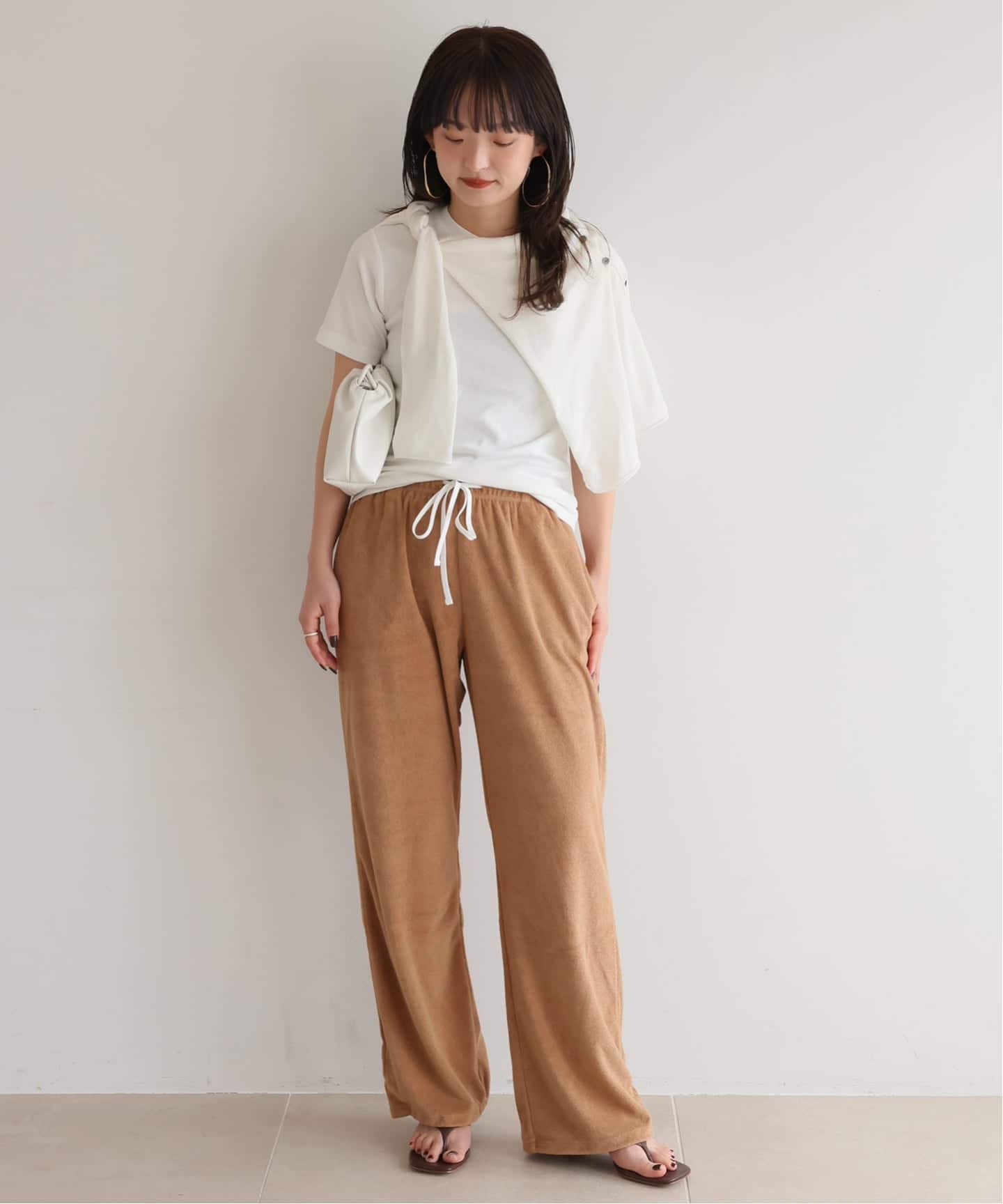 追加》Plus by ONIT/オニット SLOBE別注 2way パイルパンツ（その他