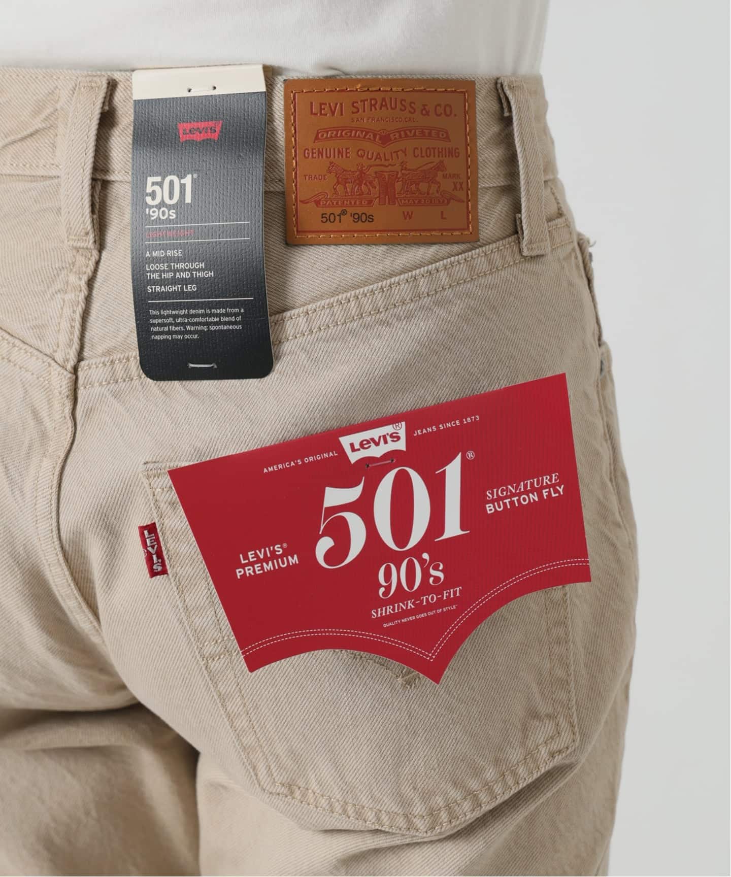追加予約》Levi's/リーバイス SLOBE別注 501'90s デニムパンツ（デニム