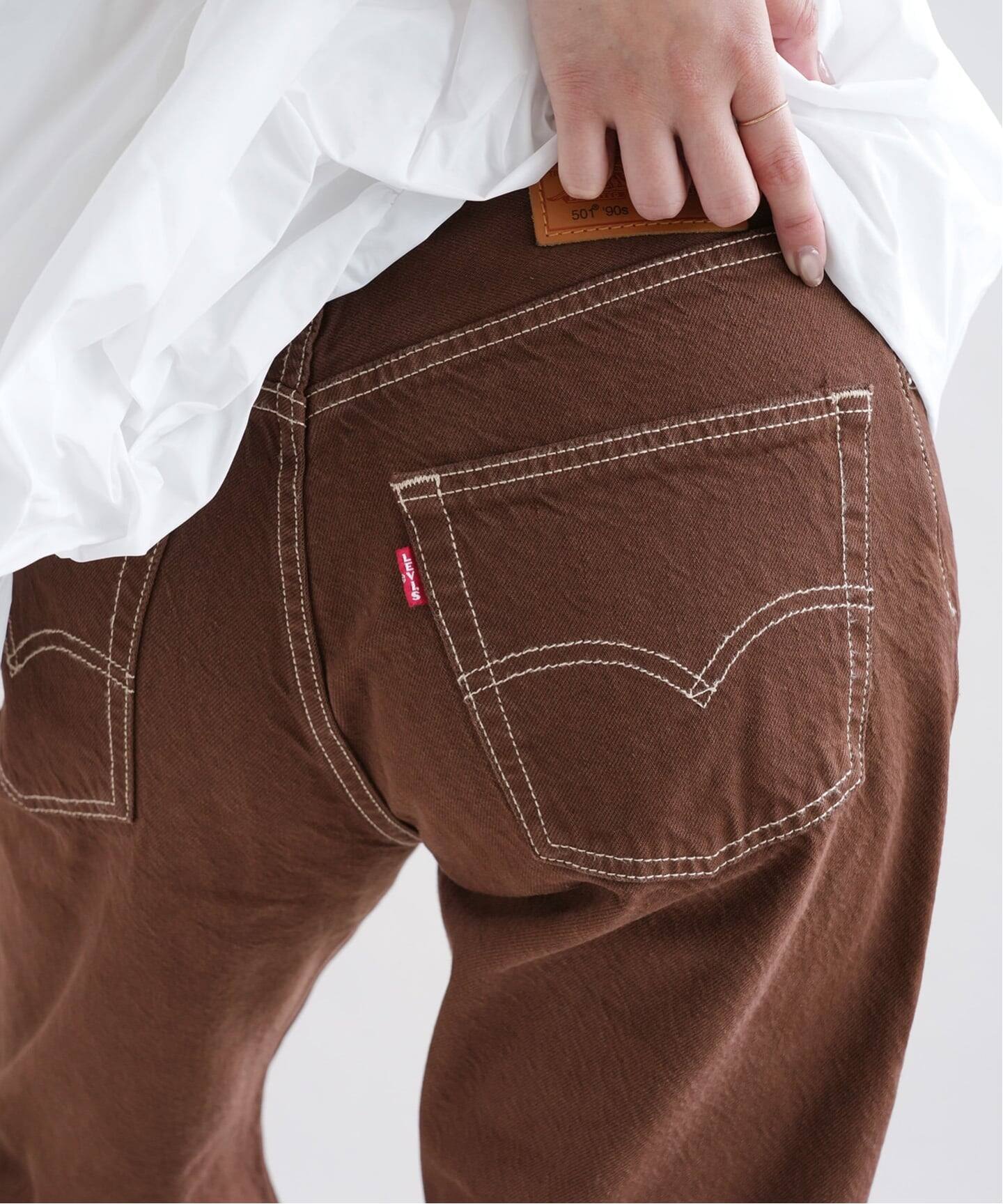Levi's/リーバイス SLOBE別注 501'90s 後染めカスタム（デニムパンツ