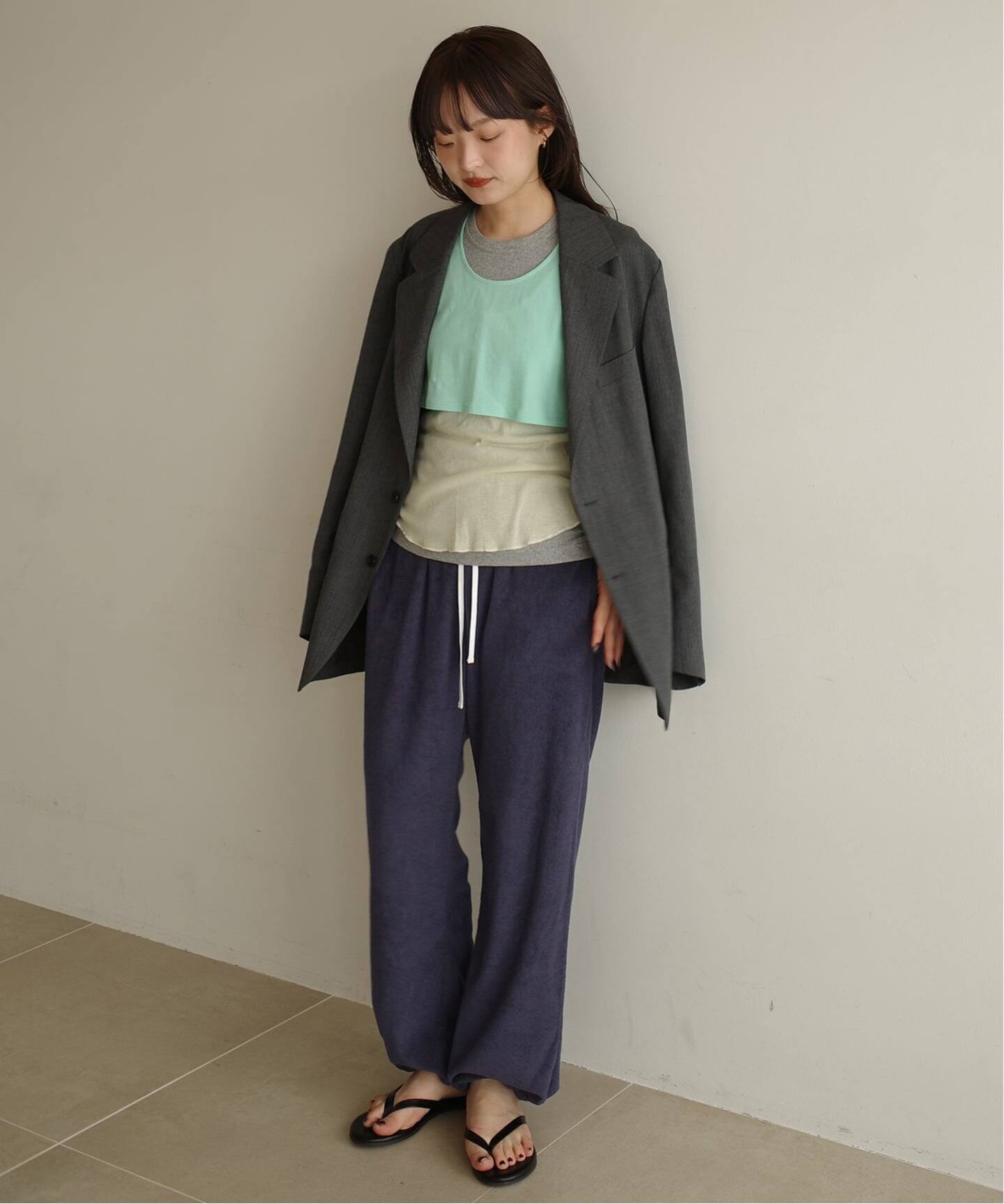 追加2》Plus by ONIT/オニット SLOBE別注 2way パイルパンツ（その他