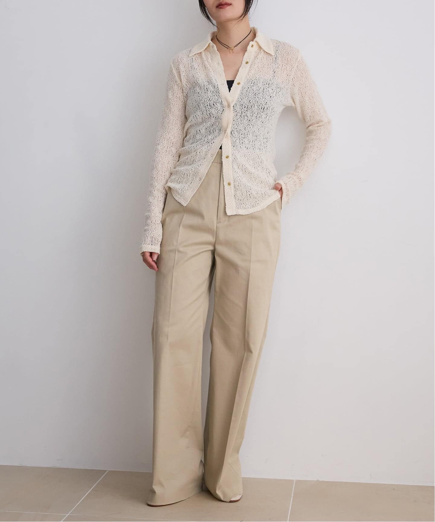 IENA LA BOUCLE チノスラックス（スラックス）｜IENA（イエナ）の通販