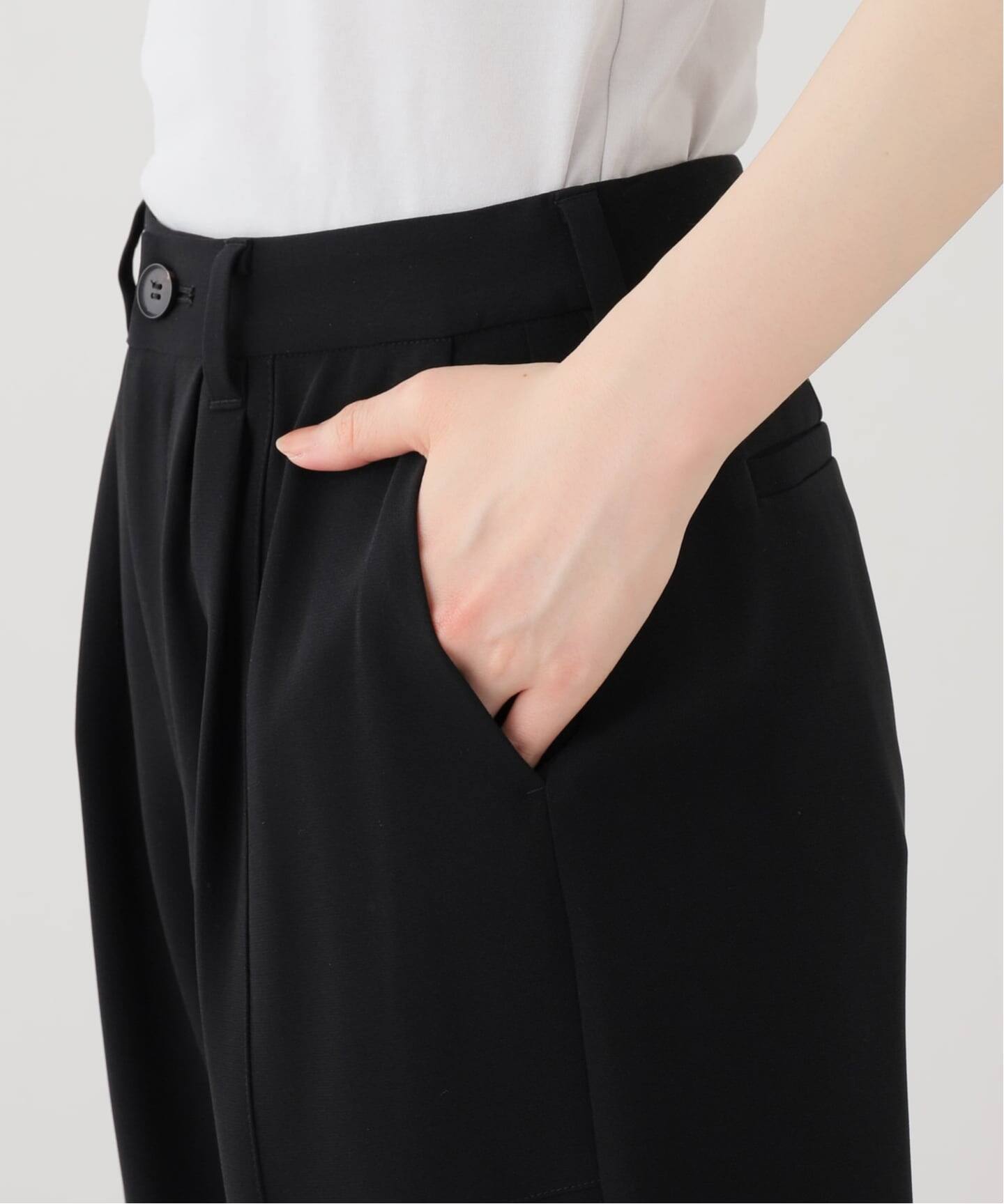 IENA LA BOUCLE バックサテンジョーゼットパンツ（その他パンツ