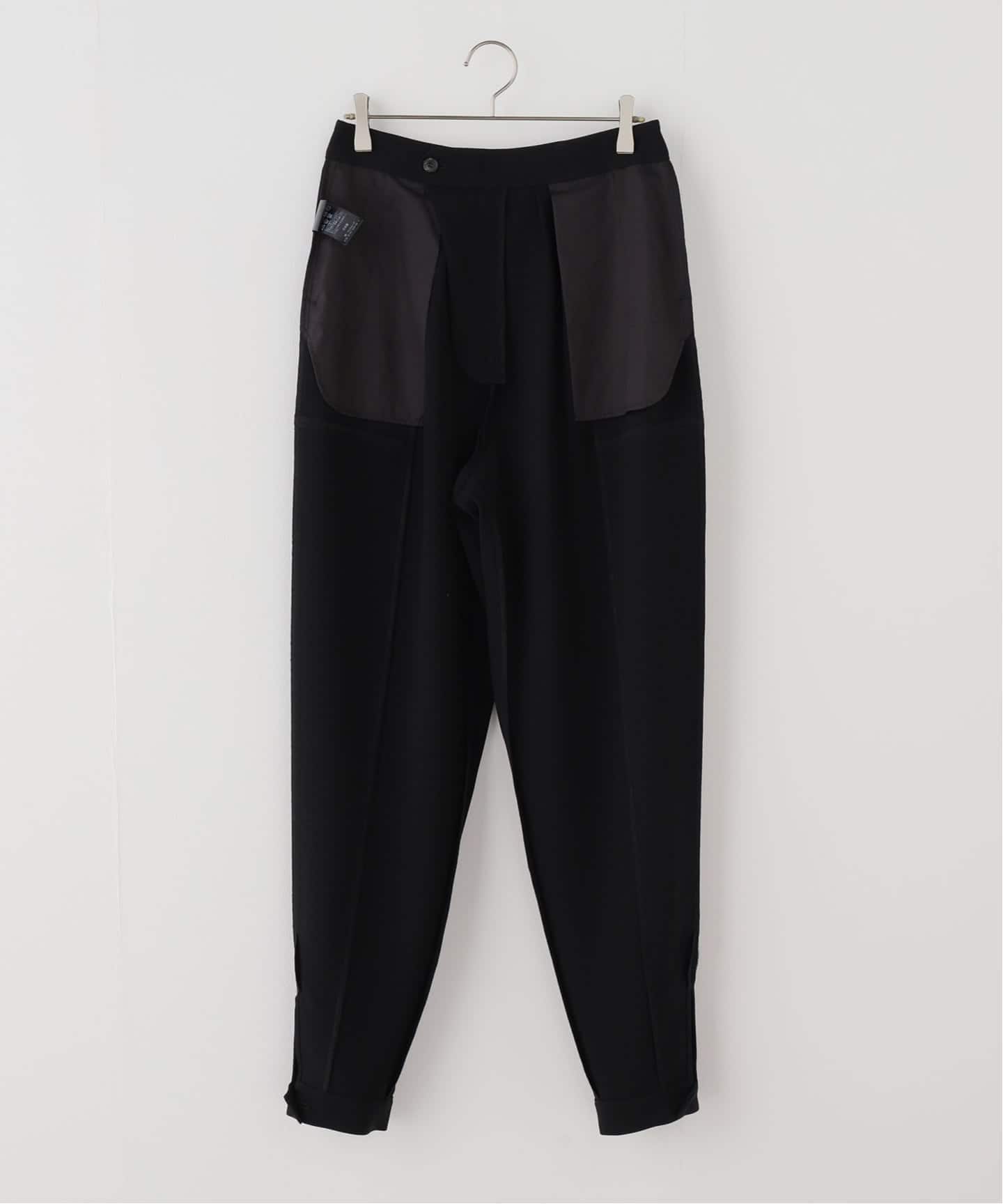 IENA LA BOUCLE バックサテンジョーゼットパンツ（その他パンツ