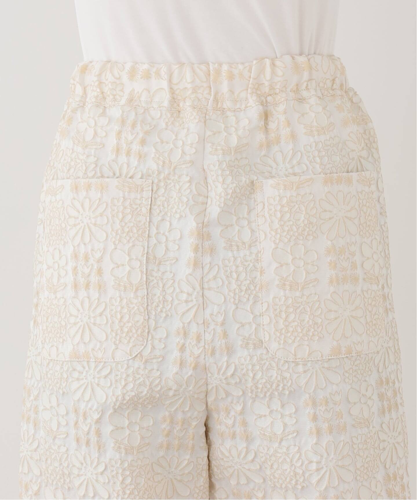 IENA LA BOUCLE フラワーJQストリングパンツ（その他パンツ）｜IENA