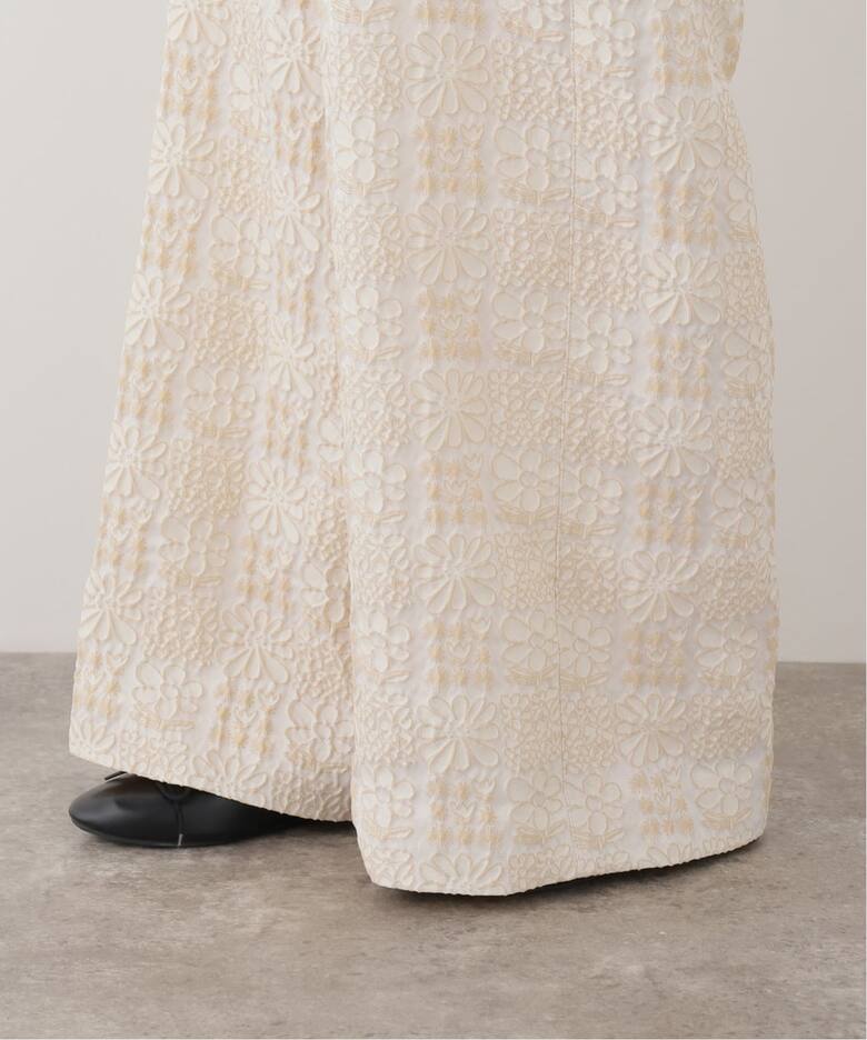 IENA LA BOUCLE フラワーJQストリングパンツ（その他パンツ）｜IENA 