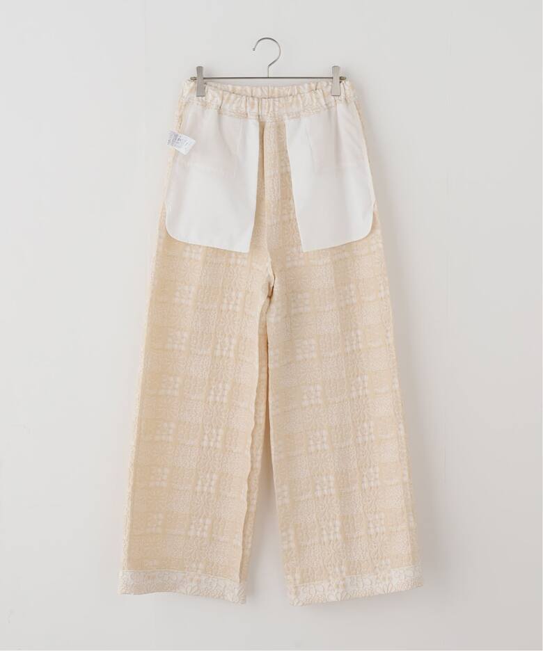 IENA LA BOUCLE フラワーJQストリングパンツ（その他パンツ）｜IENA 