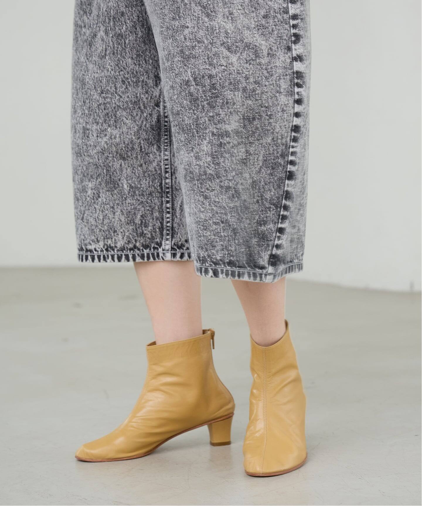 IENA LA BOUCLE ケミカルハーフデニムパンツ（ショート・ハーフパンツ