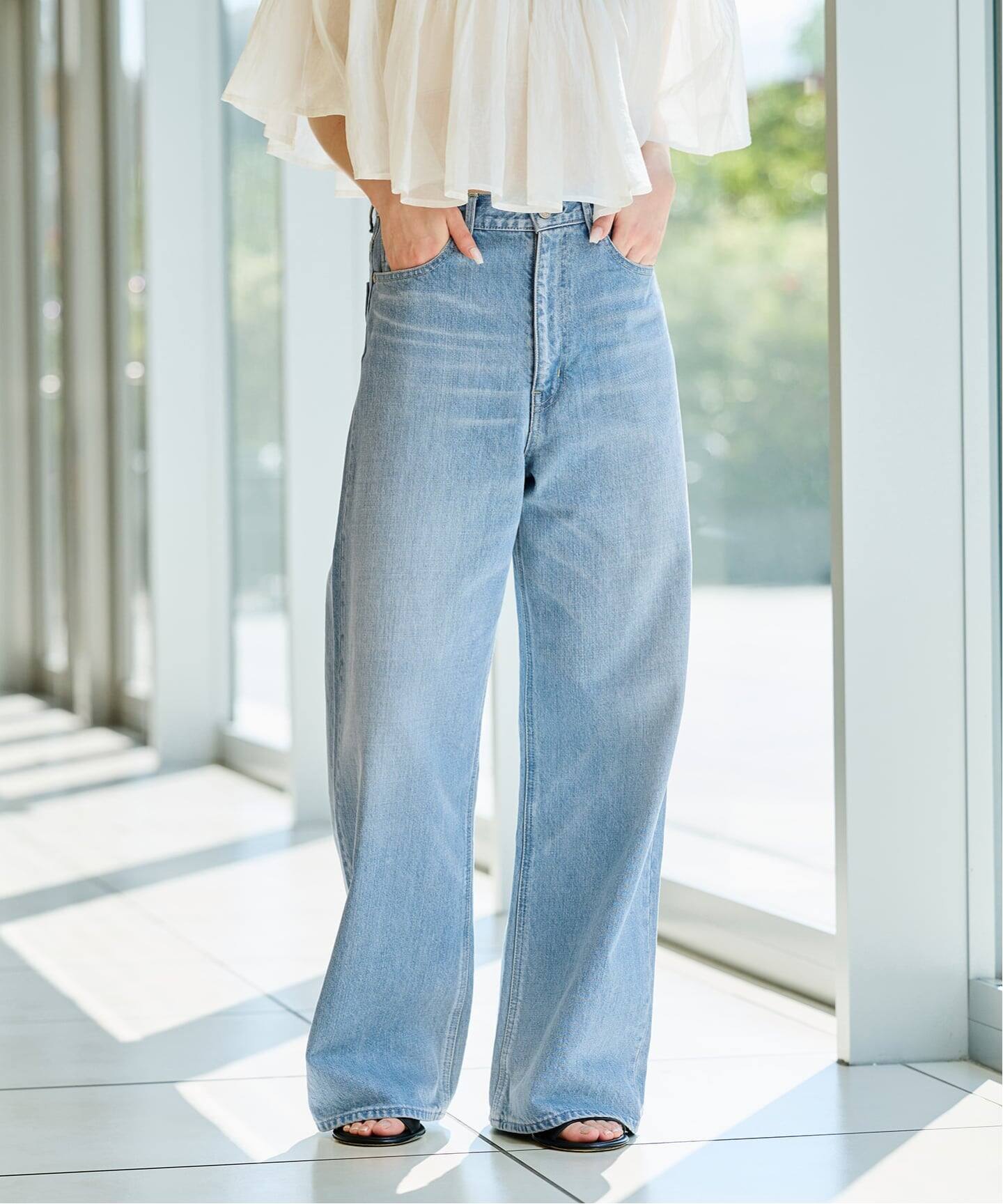 NEPLA. ネプラ ワイドフレアパンツ WOWFL-6S（デニムパンツ・ジーンズ