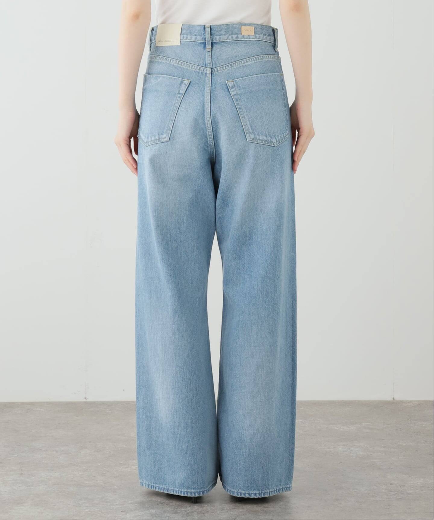 【美品】NEPLA. / ネプラ 別注 Plage デニムパンツ NEPLA. ネプラ ワイドフレアパンツ WOWFL-6S（デニムパンツ・ジーンズ