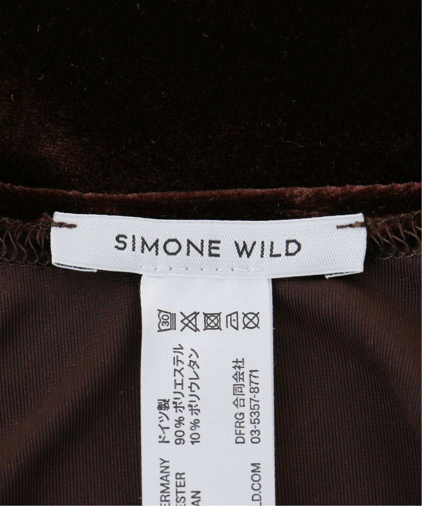 simone wild シモーネ ワイルド VELVET SINGLET（タンクトップ）｜IENA