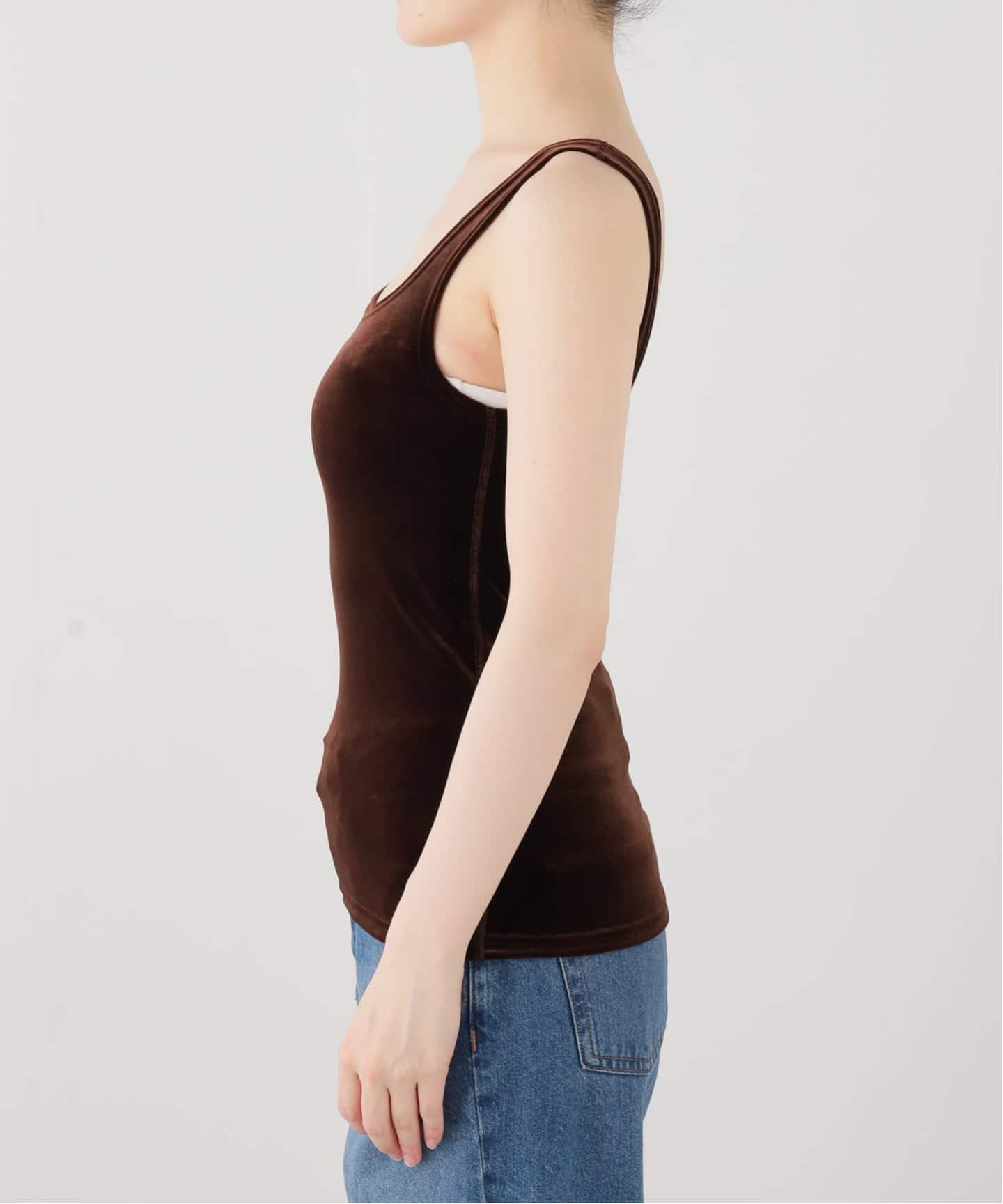 simone wild シモーネ ワイルド VELVET SINGLET（タンクトップ）｜IENA