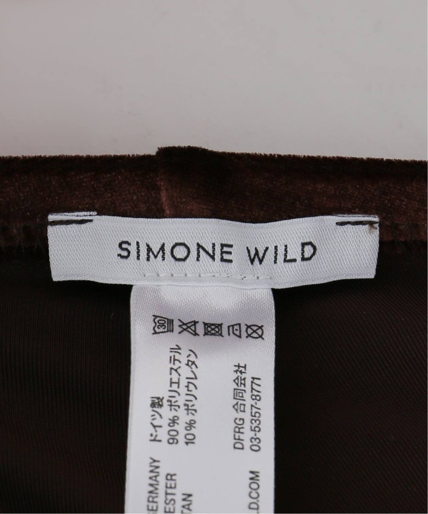simone wild シモーネ ワイルド VELVET PADEL パンツ（その他パンツ