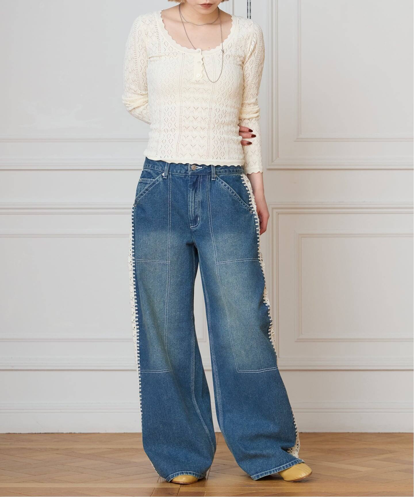 SEA NEW YORK シー ニューヨーク STASIA デニム ジーンズ SS26-106